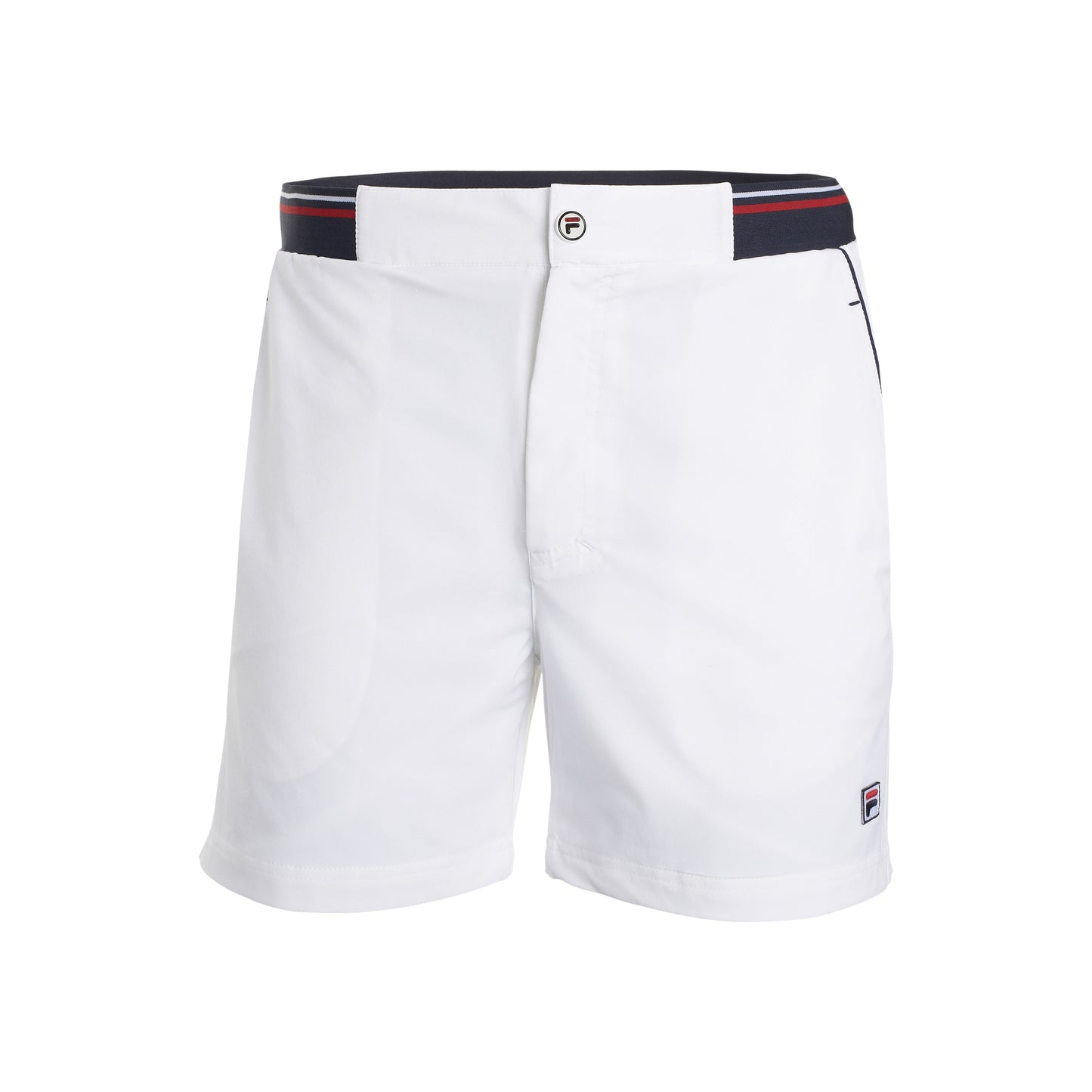Fila Core Stephan Shorts Men-White,Dark Blue Fila Core Stephan Shorts Men-White,Dark Blue