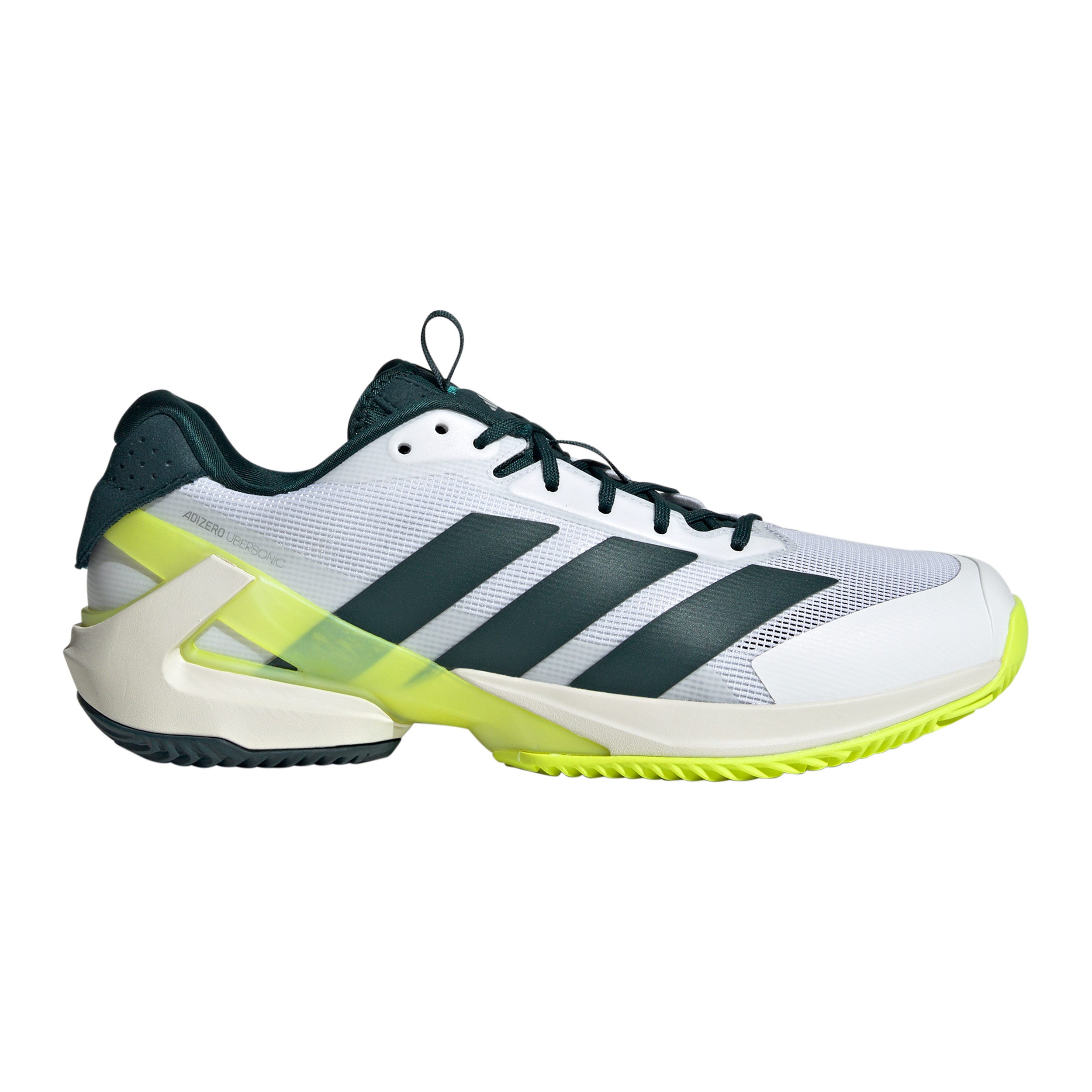 adizero Ubersonic 5 Clay court shoe Men - white, dark green