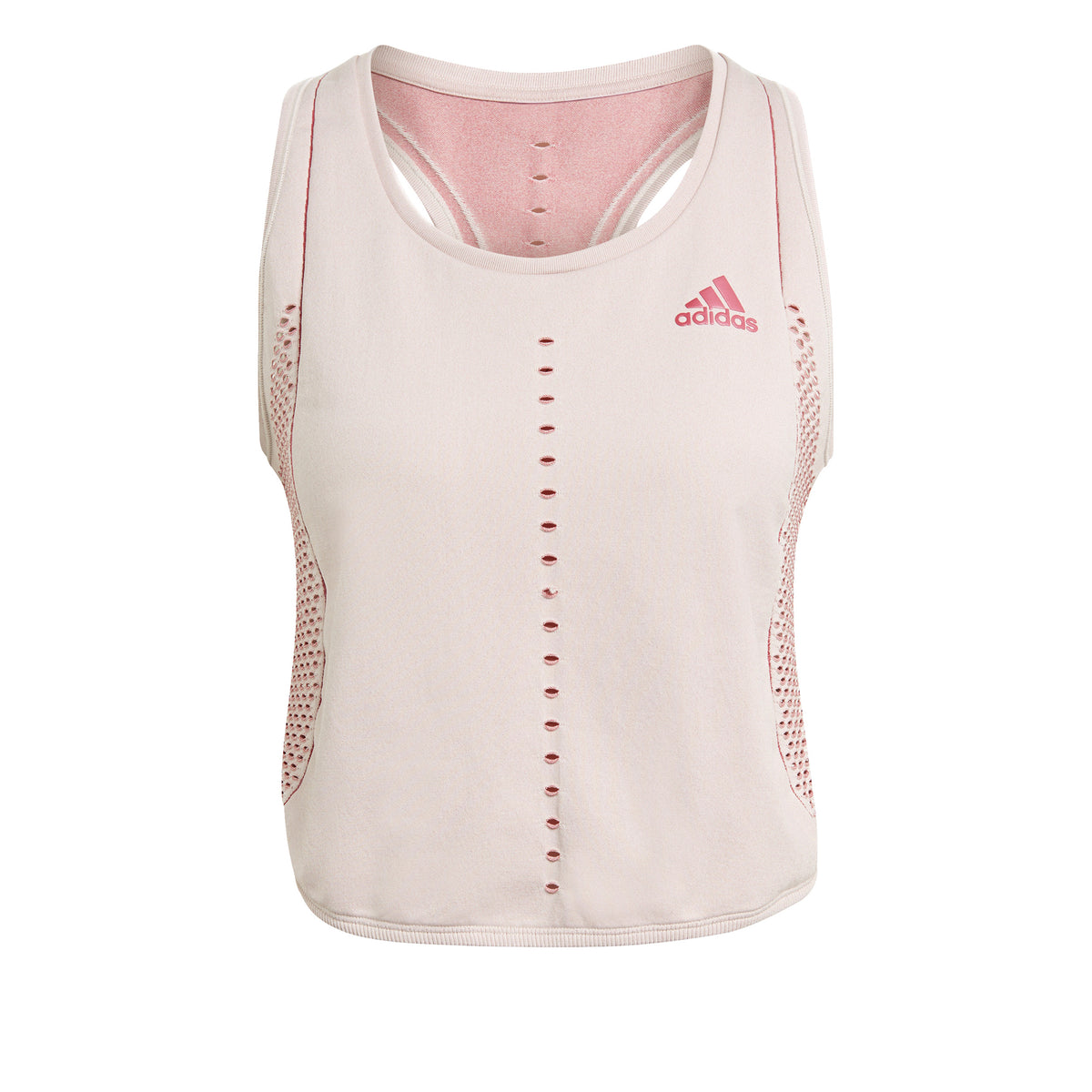 adidas Primeblue PK Tank-Top Damen - creme, rosa adidas Primeblue PK Tank-Top Damen - creme, rosa