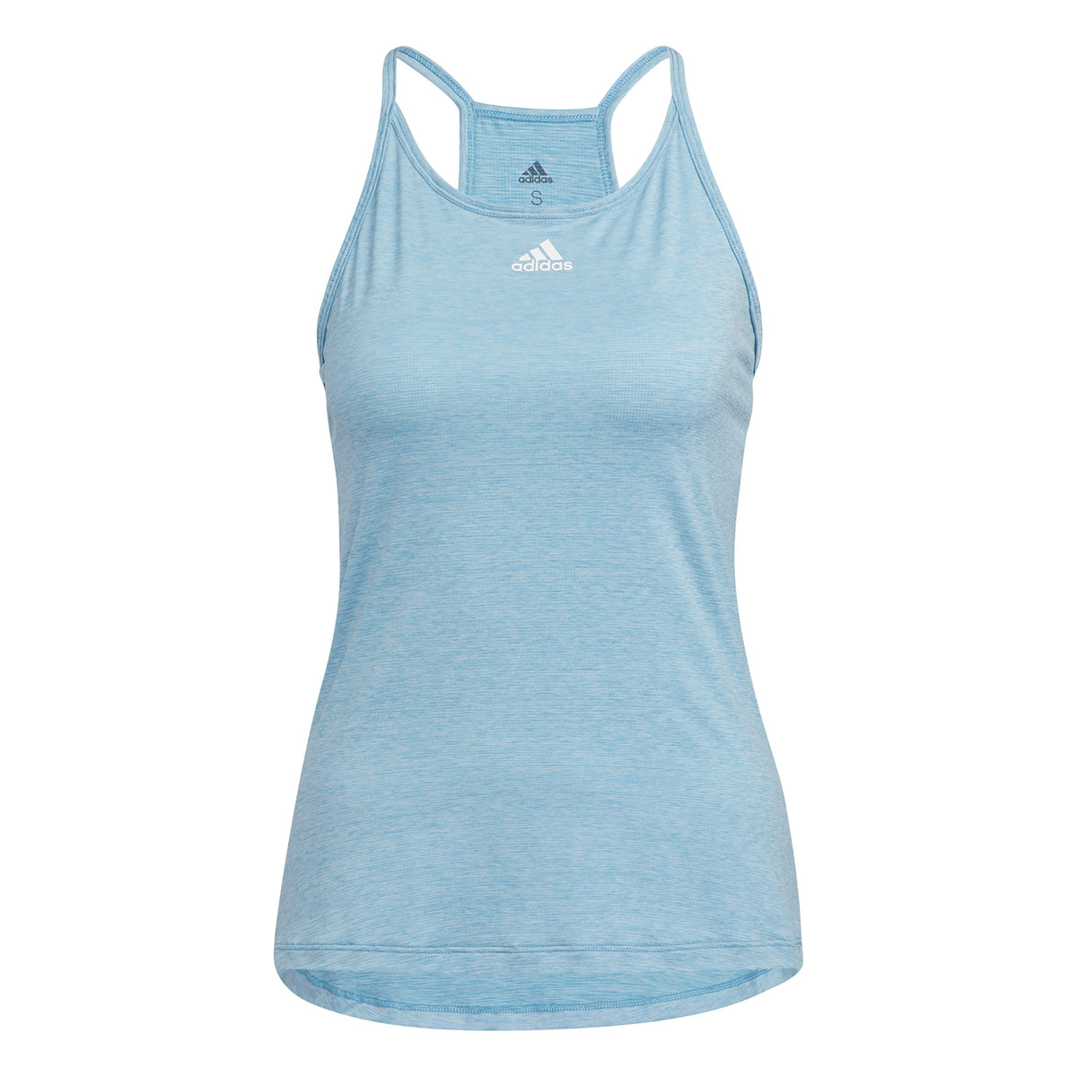 adidas Performance Tank-Top Damen - hellblau, weiß adidas Performance Tank-Top Damen - hellblau, weiß