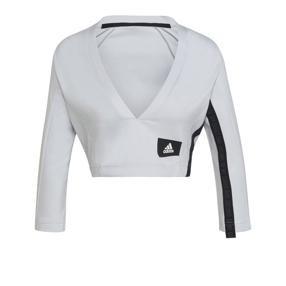 adidas Mission Victory Cropped Long sleeve Women - grey, adidas Mission Victory Cropped Long sleeve Women - grey,