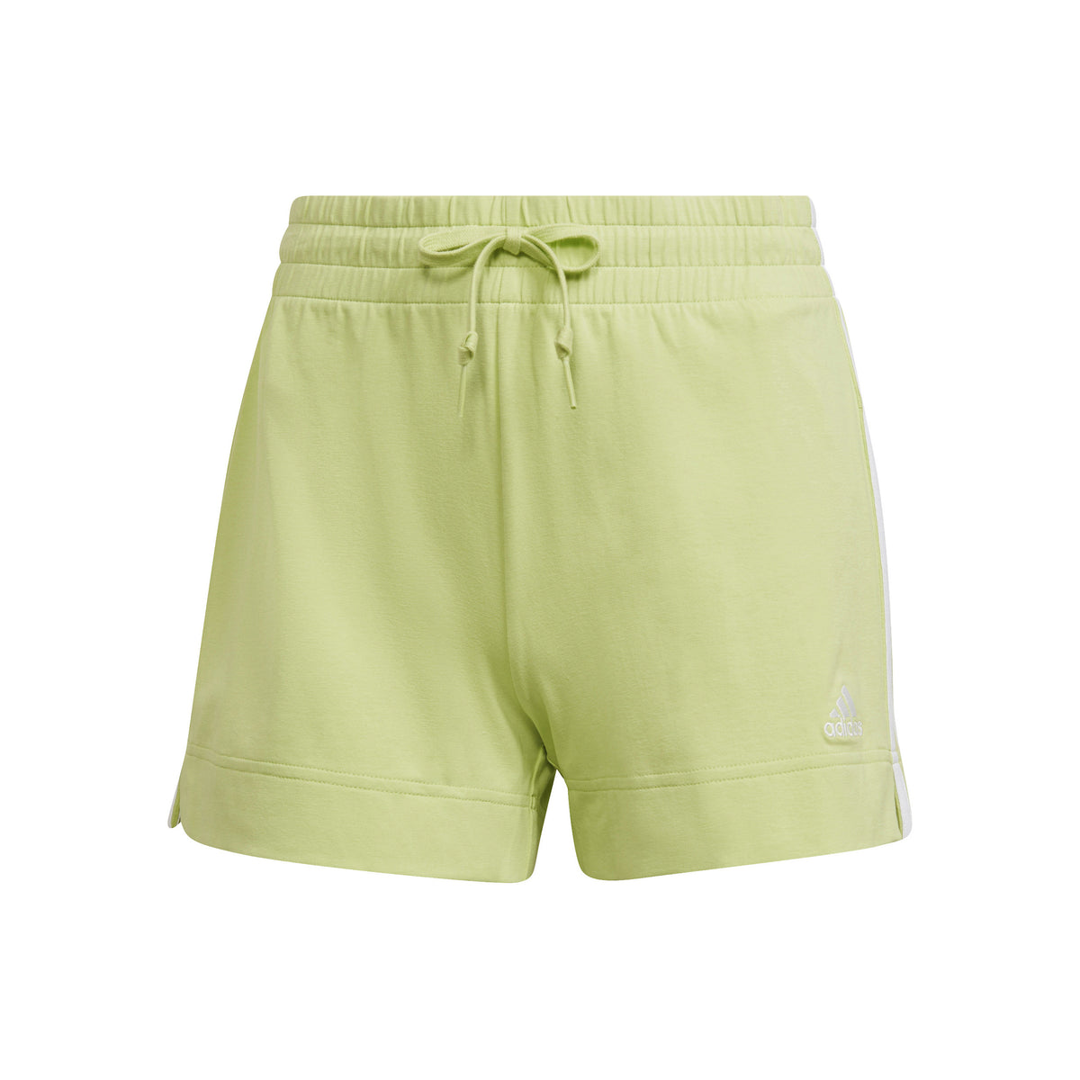 adidas Slim 3-Stripes Shorts Women - green, white adidas Slim 3-Stripes Shorts Women - green, white