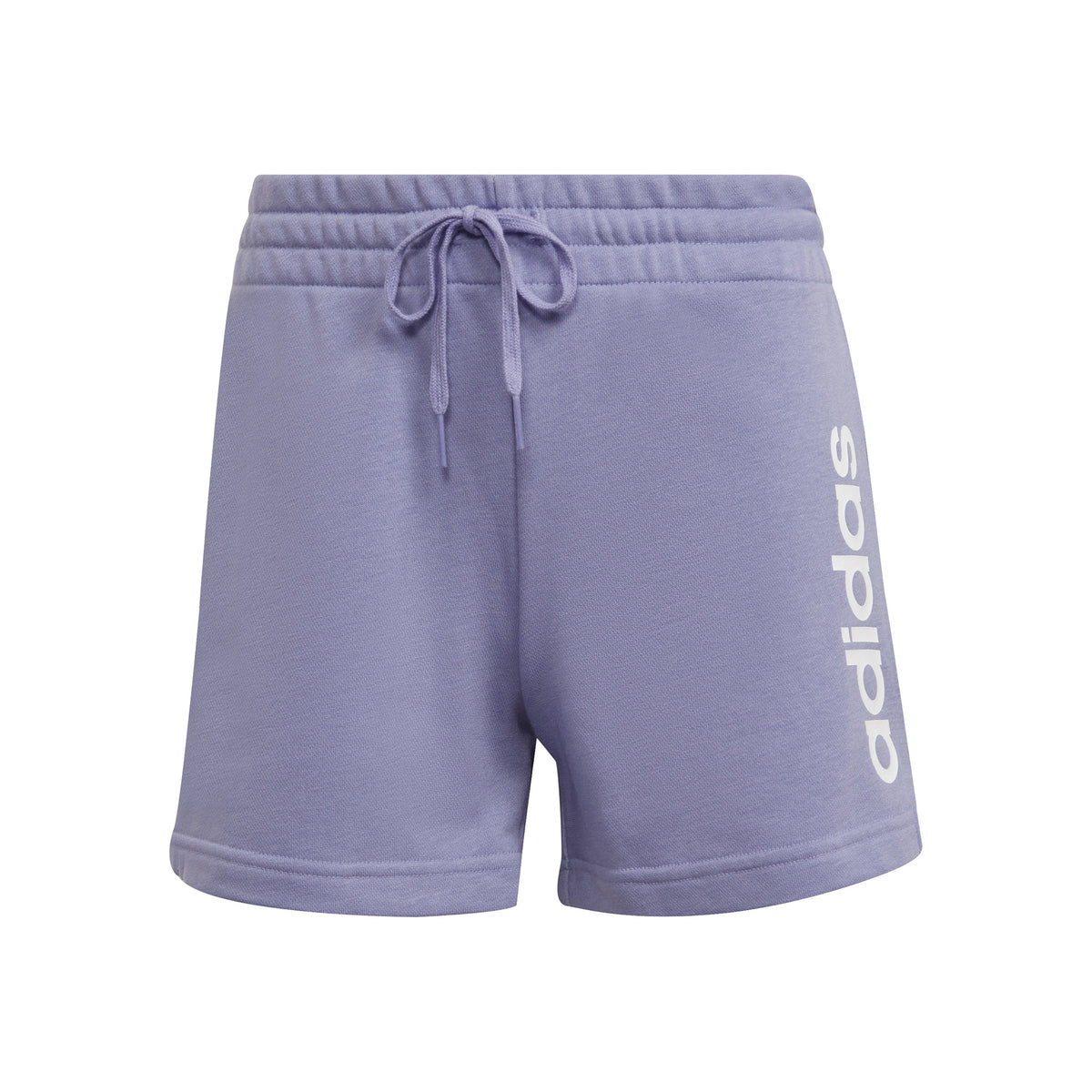 adidas Linear French Terry Shorts Women - violet, white adidas Linear French Terry Shorts Women - violet, white