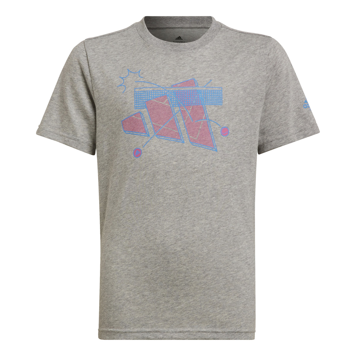 adidas Cat Graphic T-Shirt Boys - grey, adidas Cat Graphic T-Shirt Boys - grey,