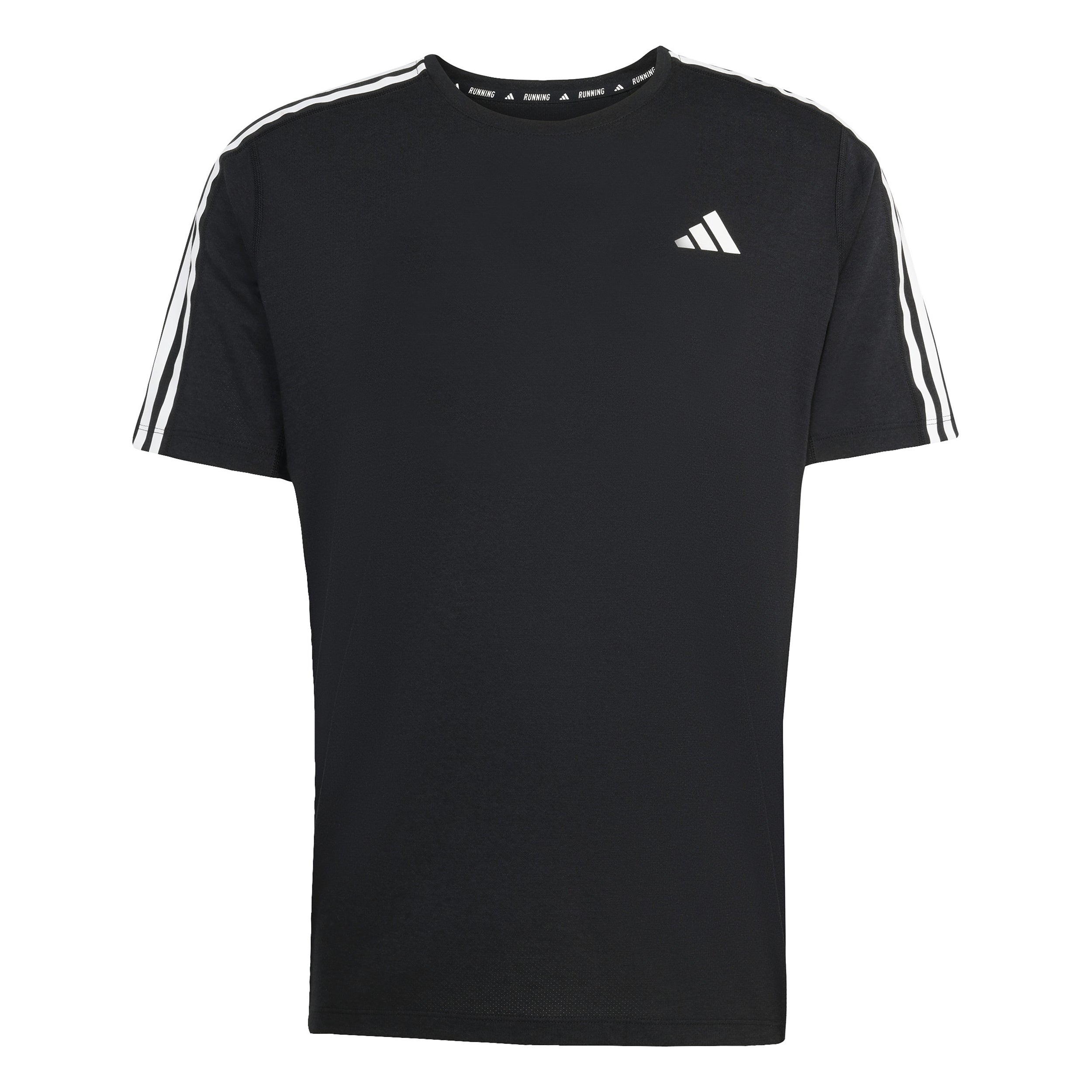 Own The Run 3S Running Shirt Men-Black,White | Tennis-Point