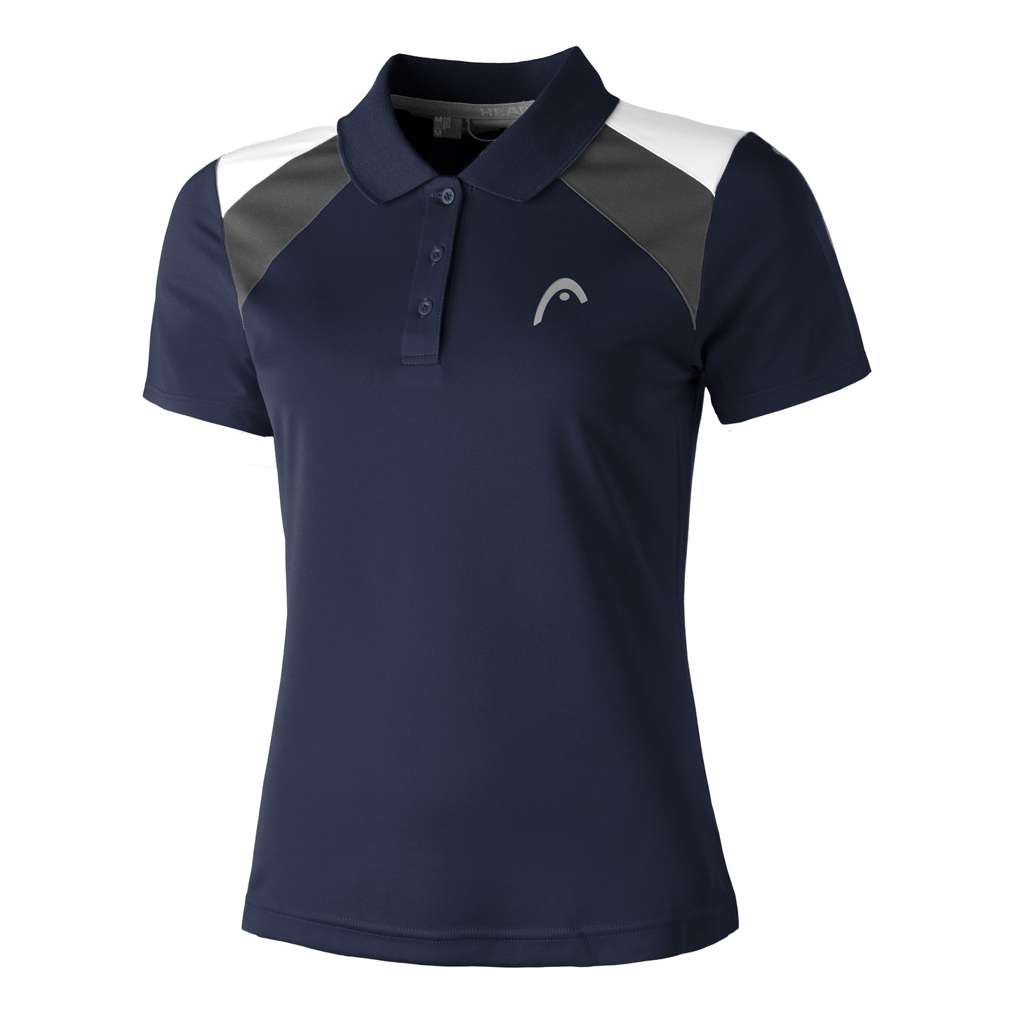 HEAD Club 22 Polo Damen - dunkelblau, grau HEAD Club 22 Polo Damen - dunkelblau, grau