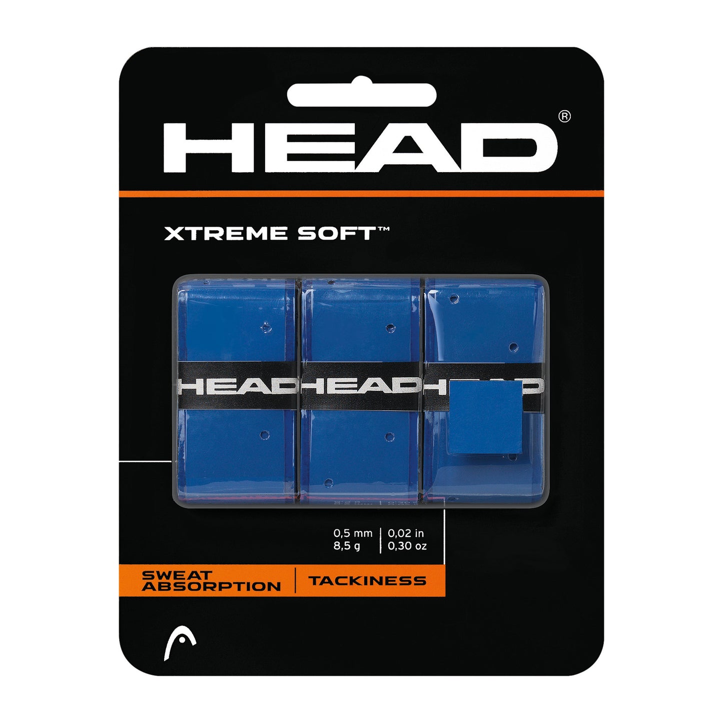 HEAD Xtreme Soft 3 Pack-Blue HEAD Xtreme Soft 3 Pack-Blue