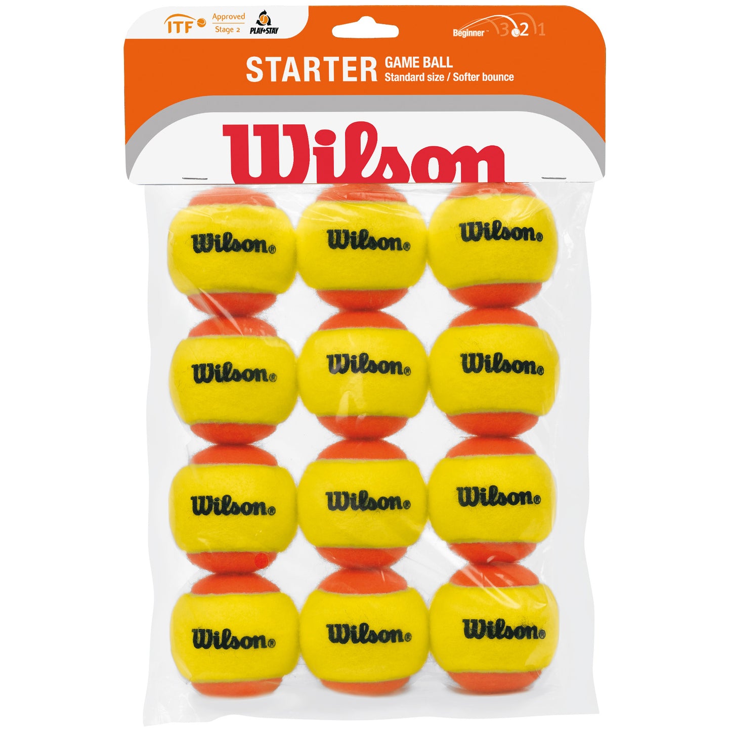 Wilson Starter Balls Stage 2 12er Beutel Wilson Starter Balls Stage 2 12er Beutel