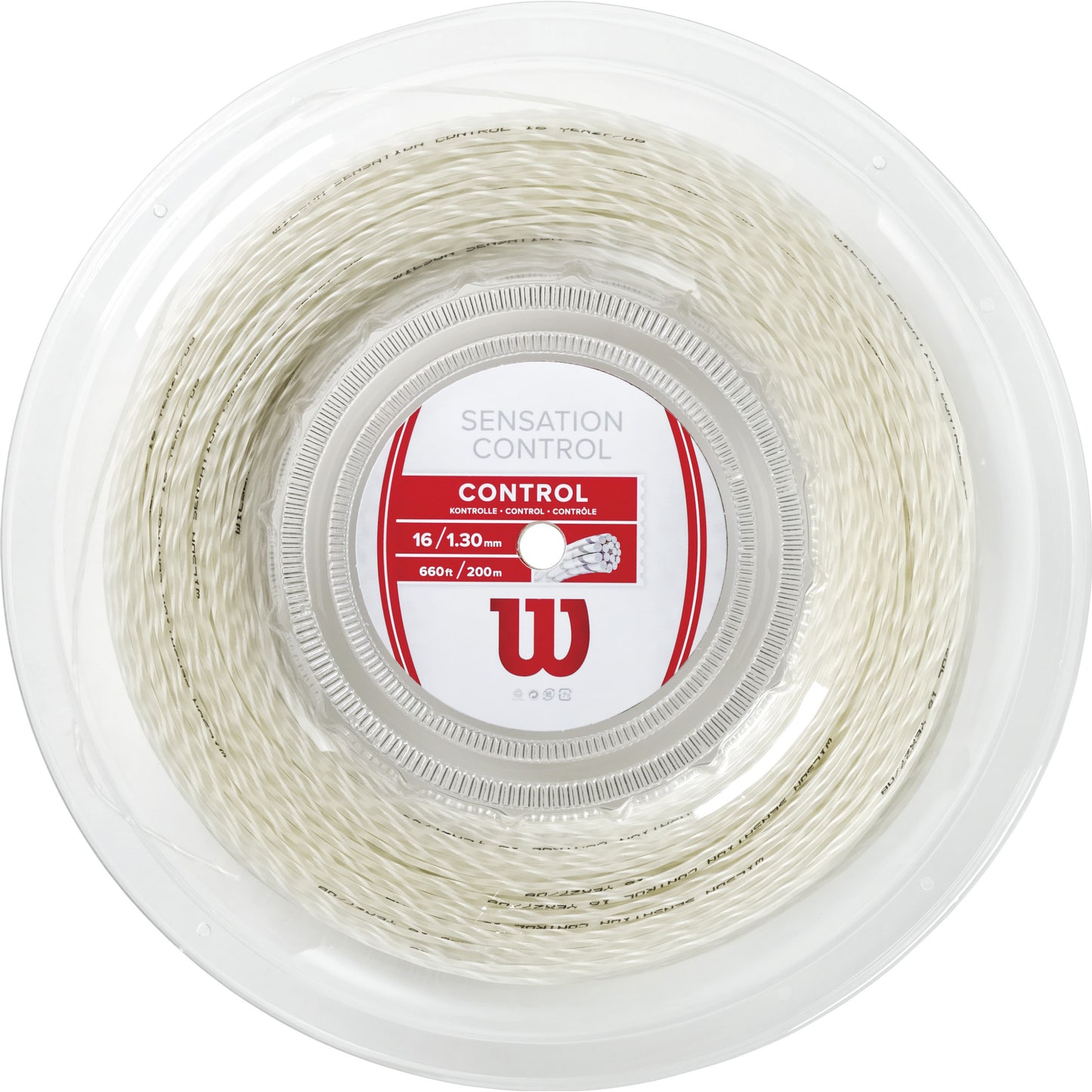 Wilson Sensation Control String Reel 200m-Ecru Wilson Sensation Control String Reel 200m-Ecru