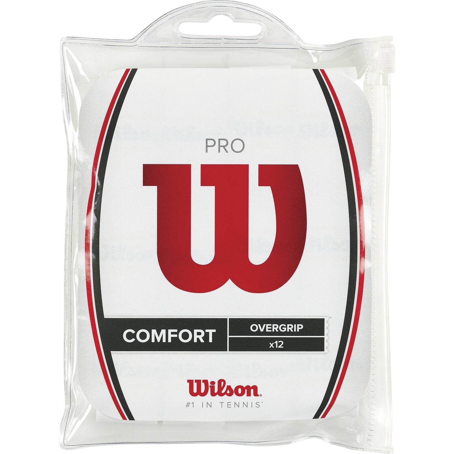 Wilson Pro Overgrip 12 Pack-White Wilson Pro Overgrip 12 Pack-White