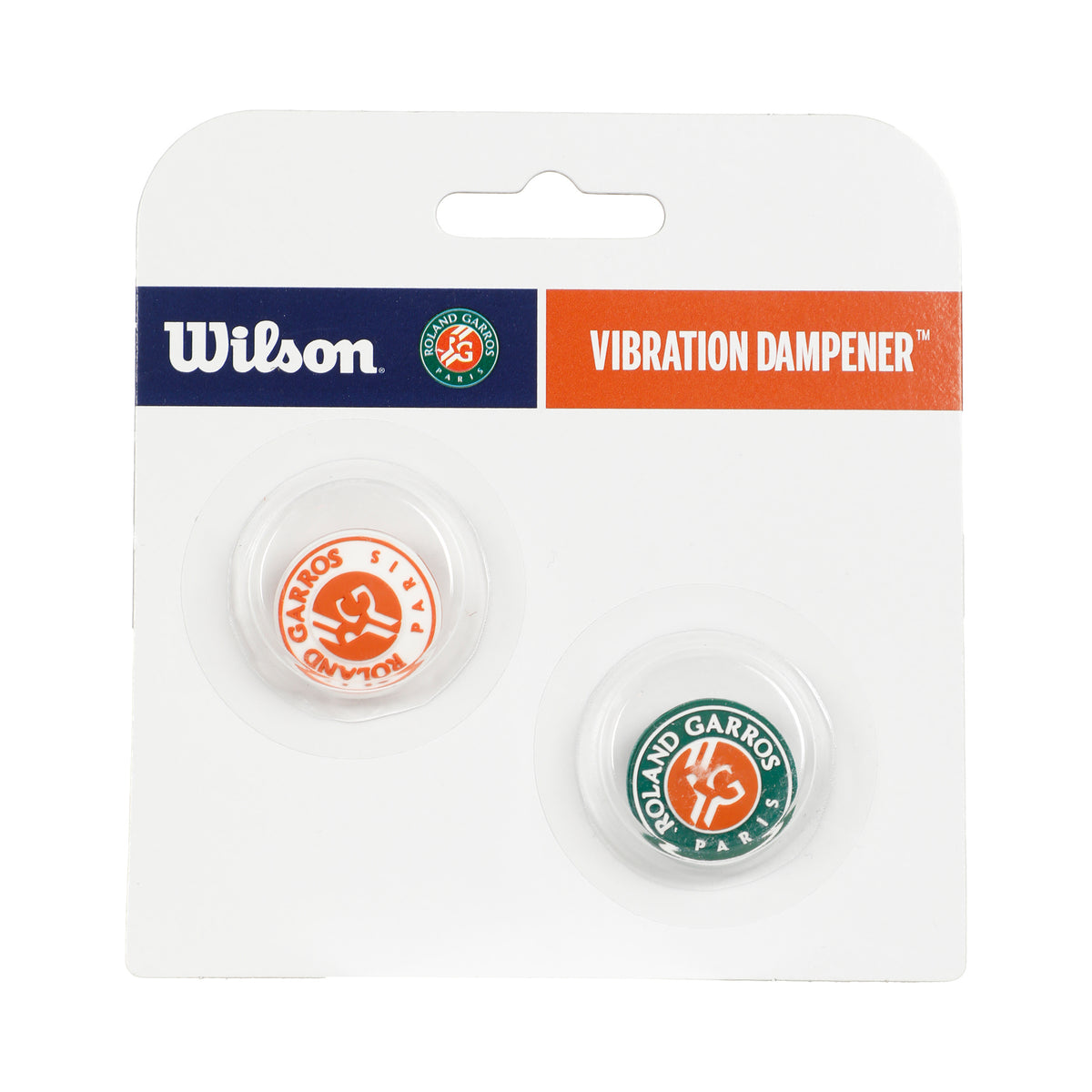 Wilson Roland Garros Dampener 2 Pack-Bronze,Green Wilson Roland Garros Dampener 2 Pack-Bronze,Green