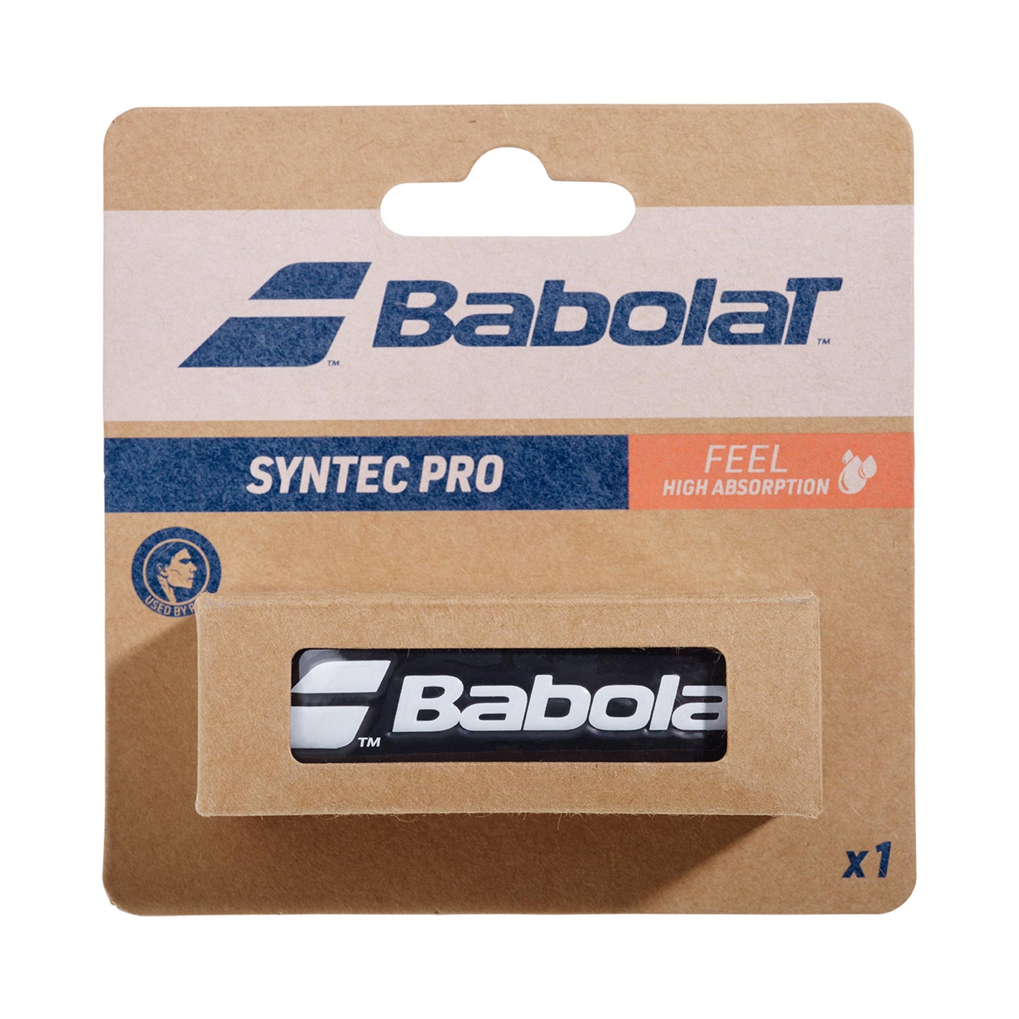 Babolat Syntec Pro 1er Pack-Schwarz Babolat Syntec Pro 1er Pack-Schwarz