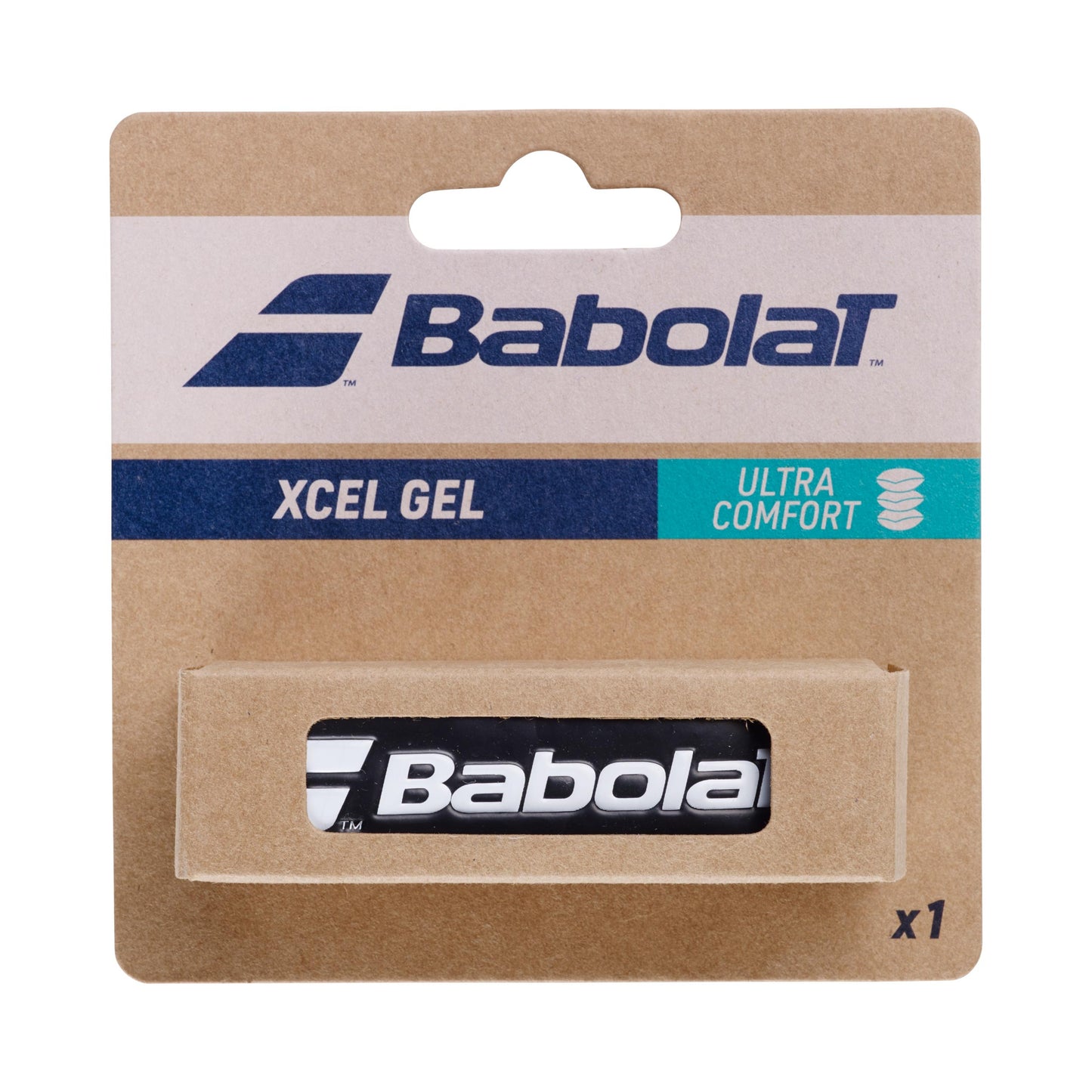 Babolat Xcel Gel 1 Pack-Black Babolat Xcel Gel 1 Pack-Black