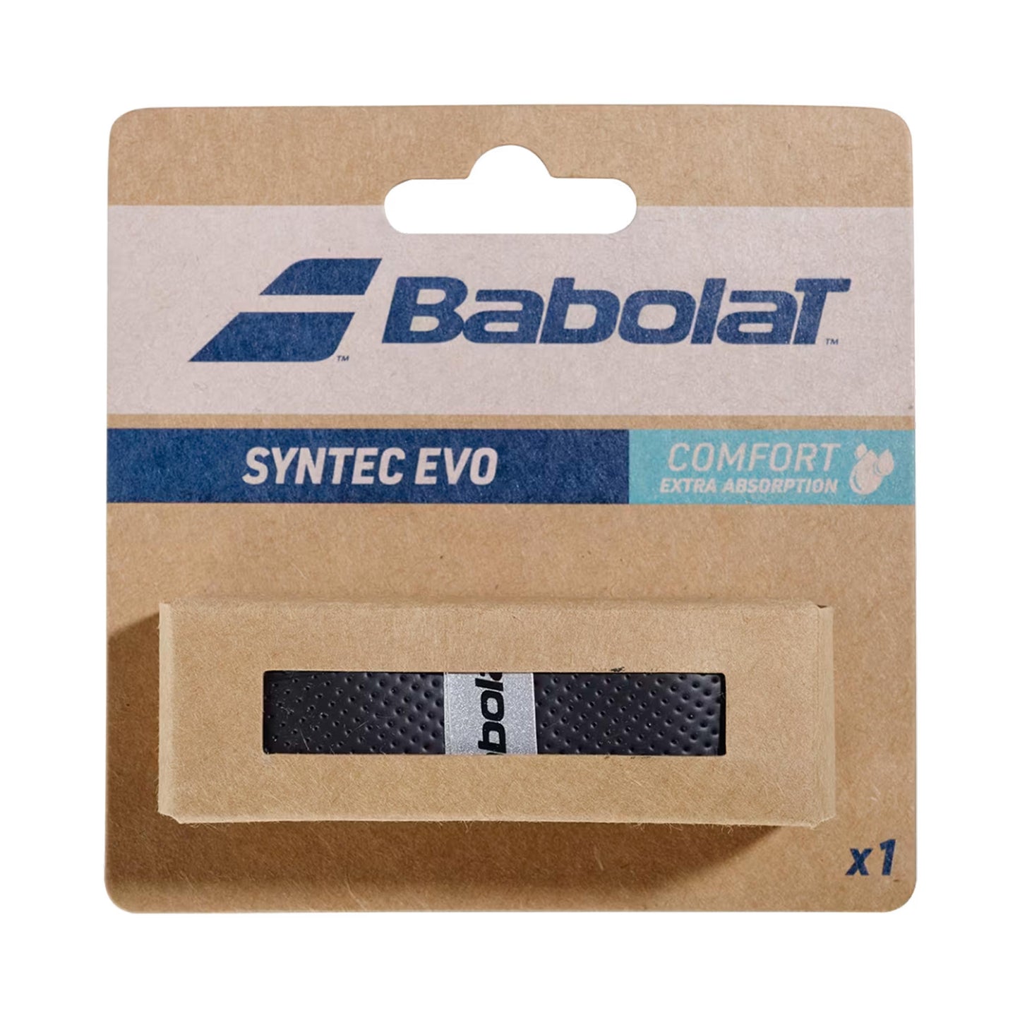 Babolat Syntec Evo Grip 1er Pack-Schwarz Babolat Syntec Evo Grip 1er Pack-Schwarz