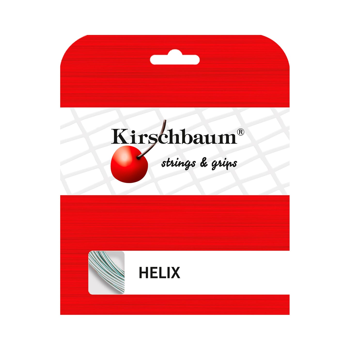 Kirschbaum Helix String Set 12m-White Kirschbaum Helix String Set 12m-White