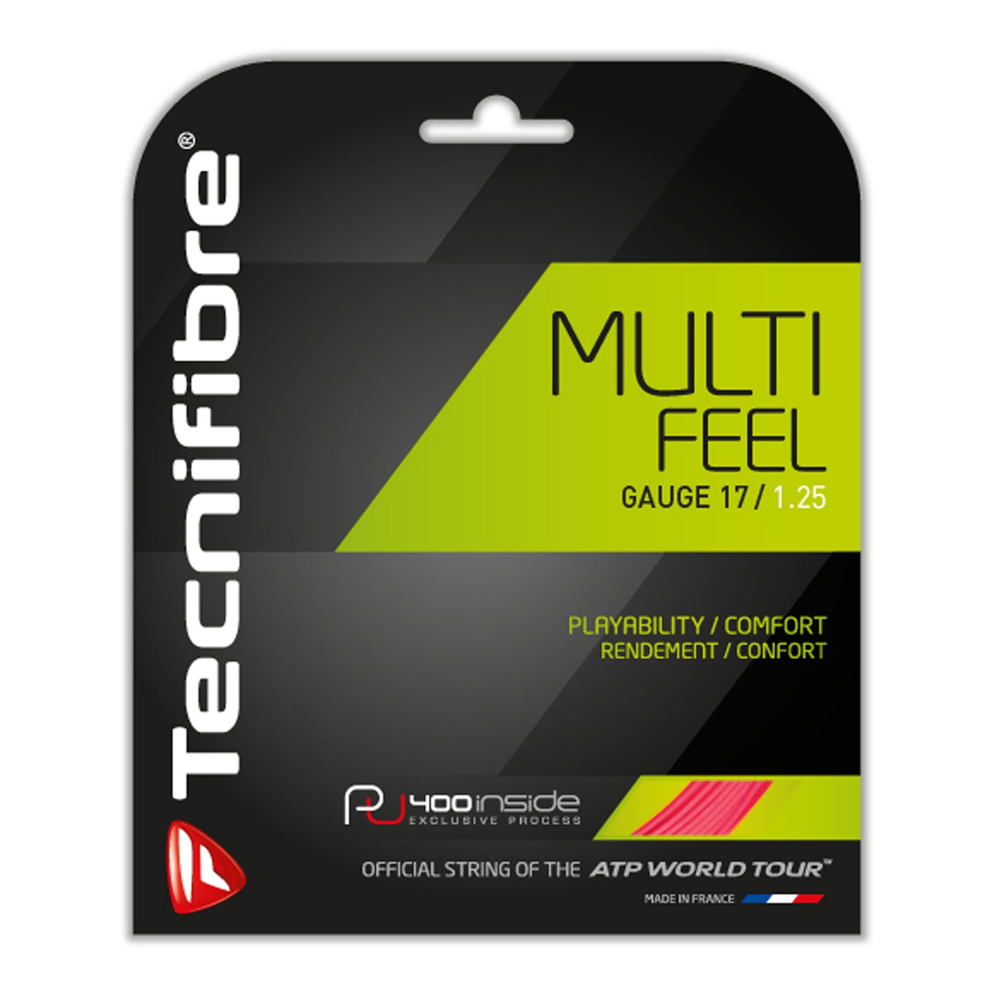 Tecnifibre Multifeel Saitenset 12,2m - neonpink Tecnifibre Multifeel Saitenset 12,2m - neonpink