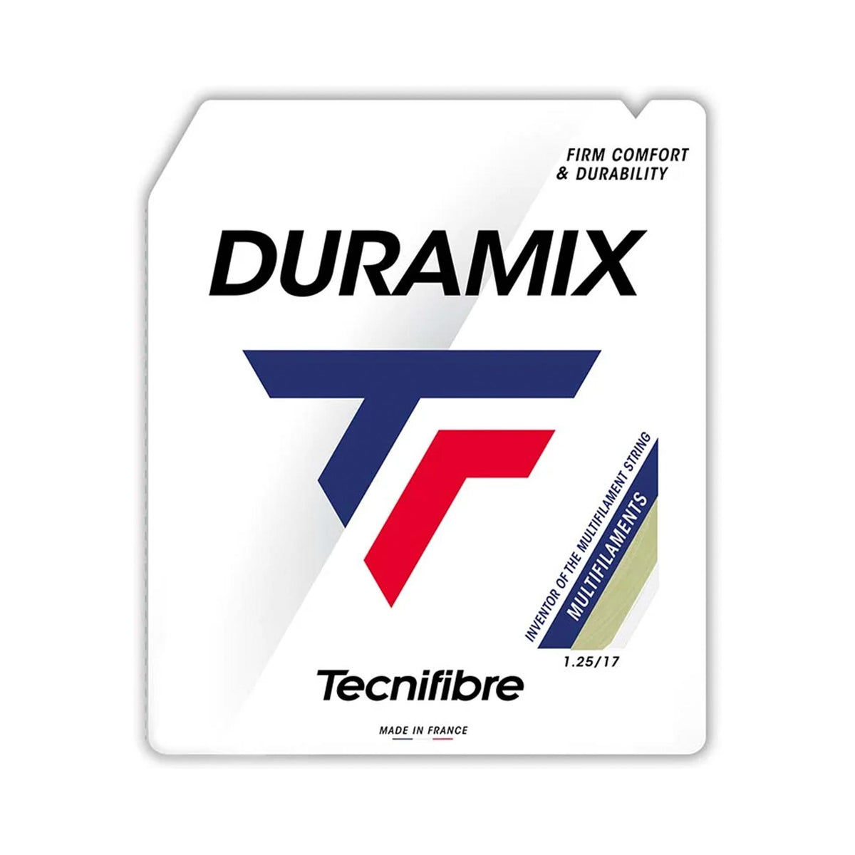 Tecnifibre Duramix HD 12m String Set-Ecru Tecnifibre Duramix HD 12m String Set-Ecru