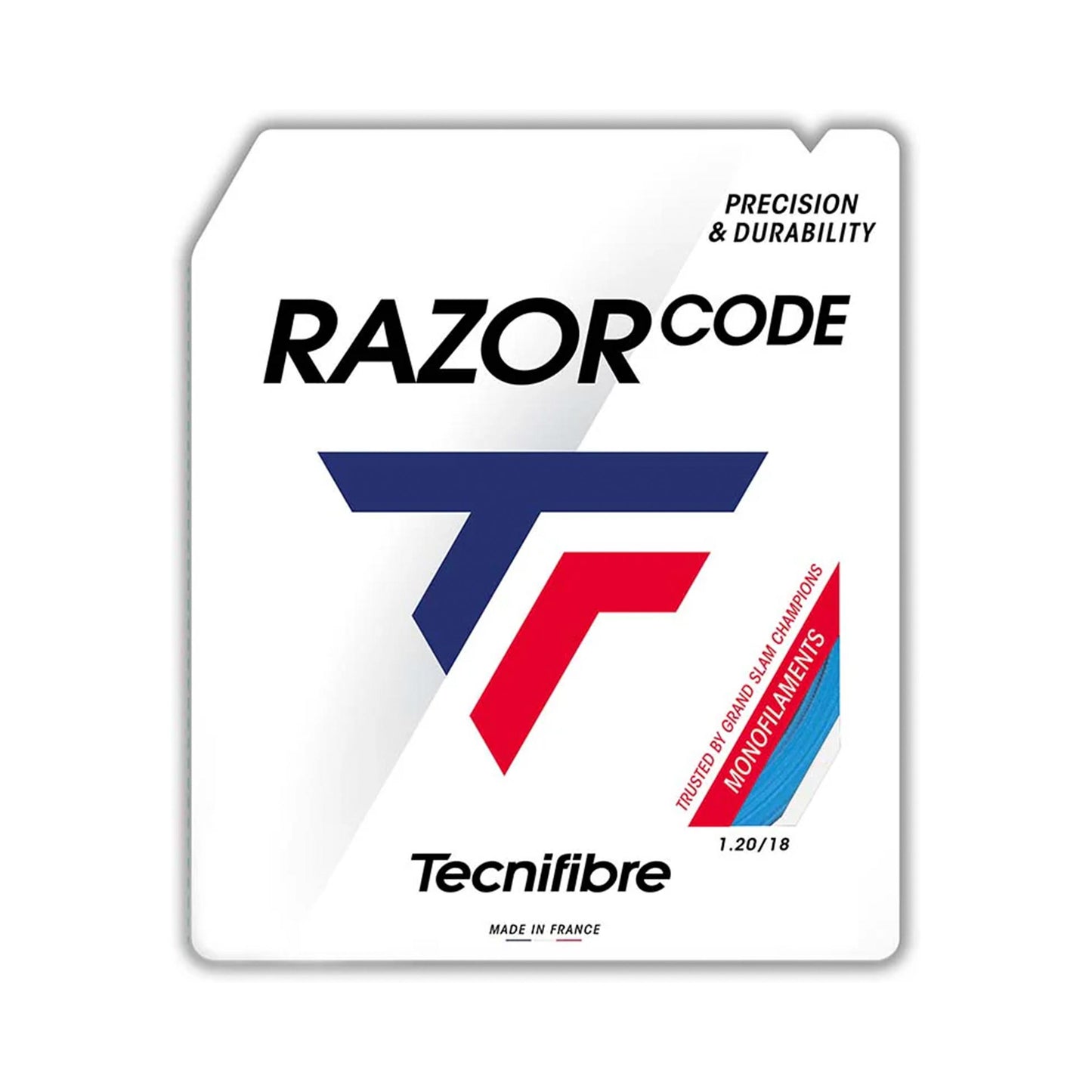 Tecnifibre Razor Code 12m Saitenset-Blau Tecnifibre Razor Code 12m Saitenset-Blau