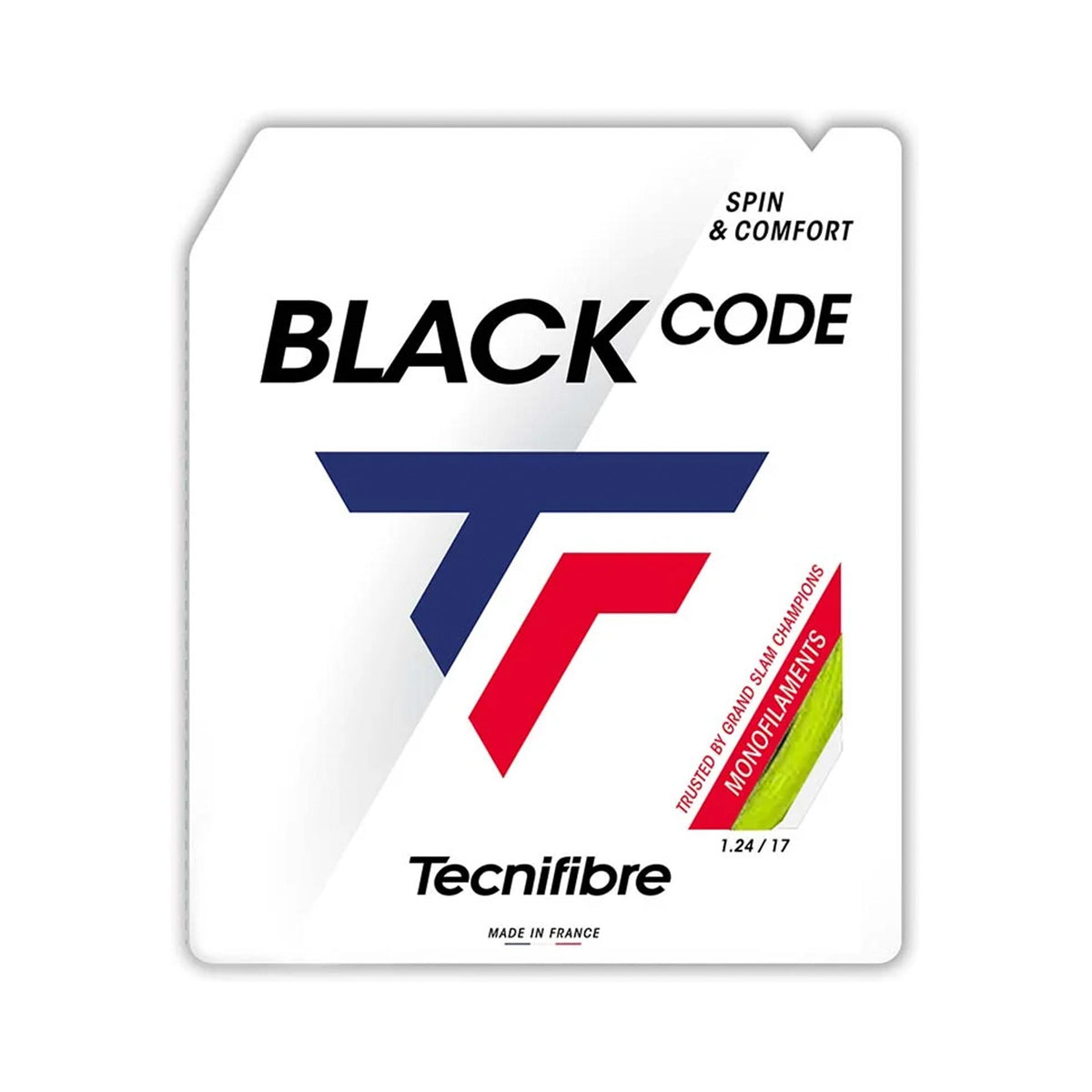 Tecnifibre Black Code 12m String Set-Lime Tecnifibre Black Code 12m String Set-Lime