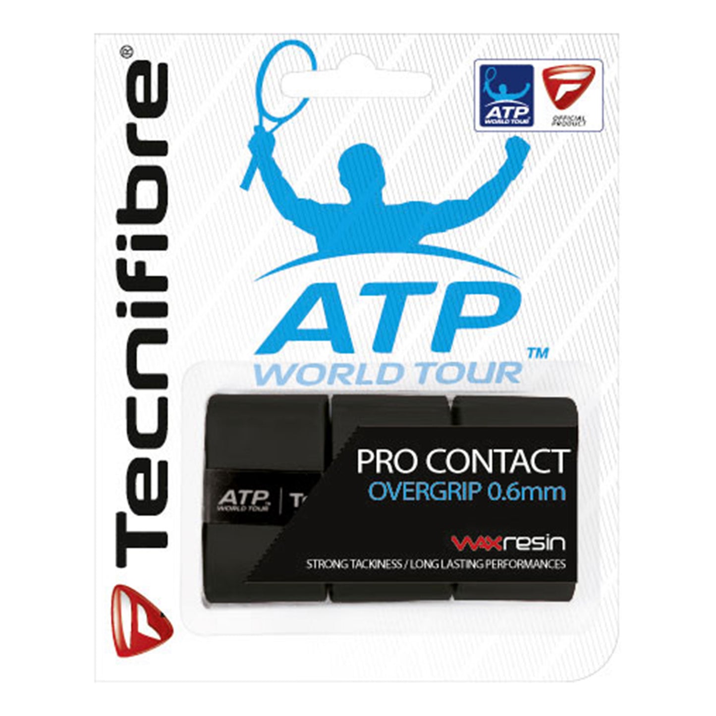 Tecnifibre Contact Pro 3er 3er Pack - schwarz Tecnifibre Contact Pro 3er 3er Pack - schwarz