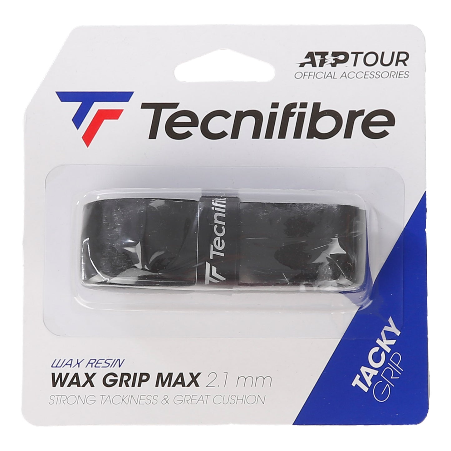 Tecnifibre Wax Max Grip 1 Pack-Black Tecnifibre Wax Max Grip 1 Pack-Black