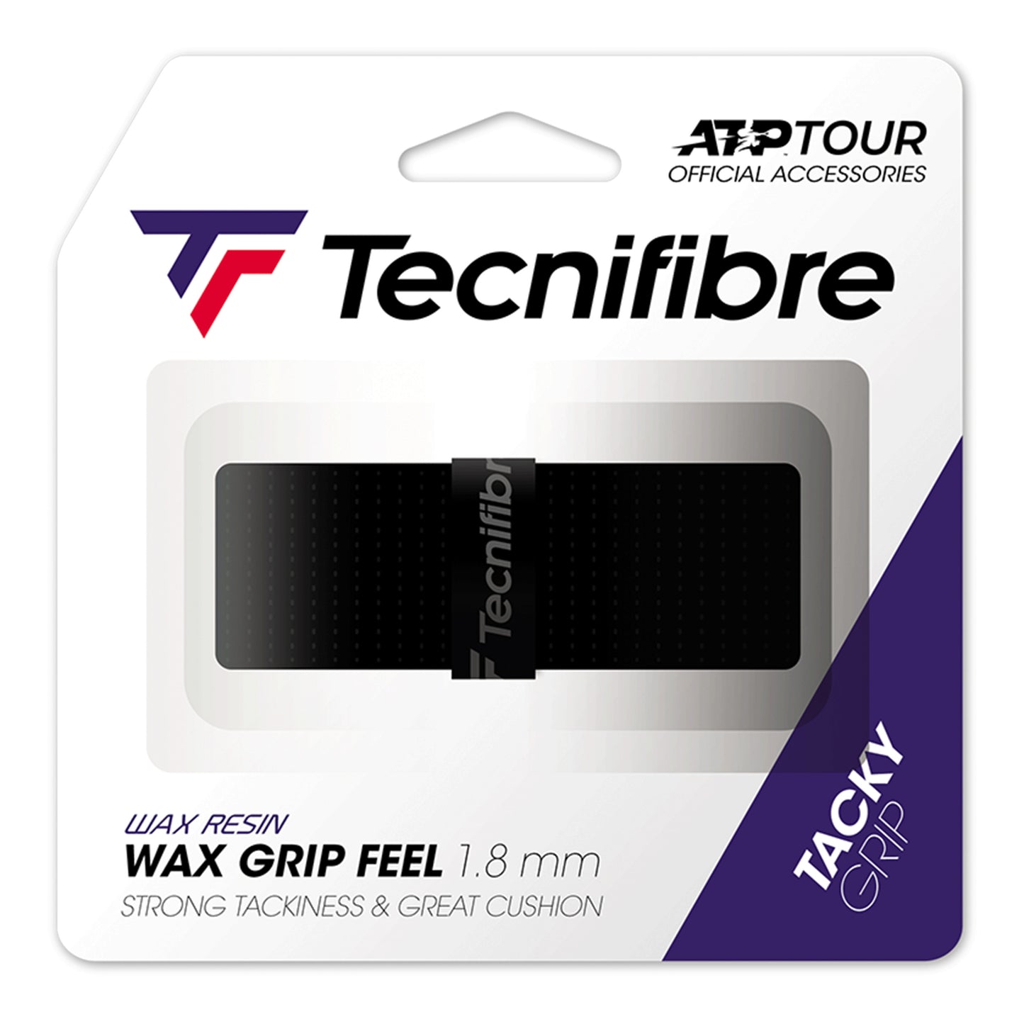 Tecnifibre Wax Feel Grip 1er Pack-schwarz Tecnifibre Wax Feel Grip 1er Pack-schwarz