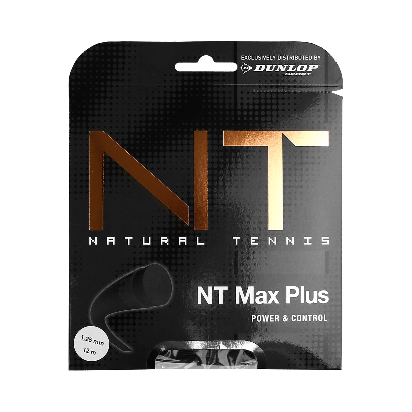 Dunlop NT Max Plus String Set 12m-Black Dunlop NT Max Plus String Set 12m-Black