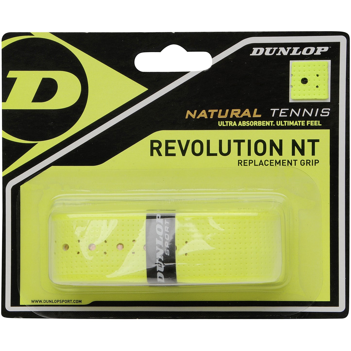 Dunlop Revolution NT Replacement Grip 1 Pack-yellow Dunlop Revolution NT Replacement Grip 1 Pack-yellow