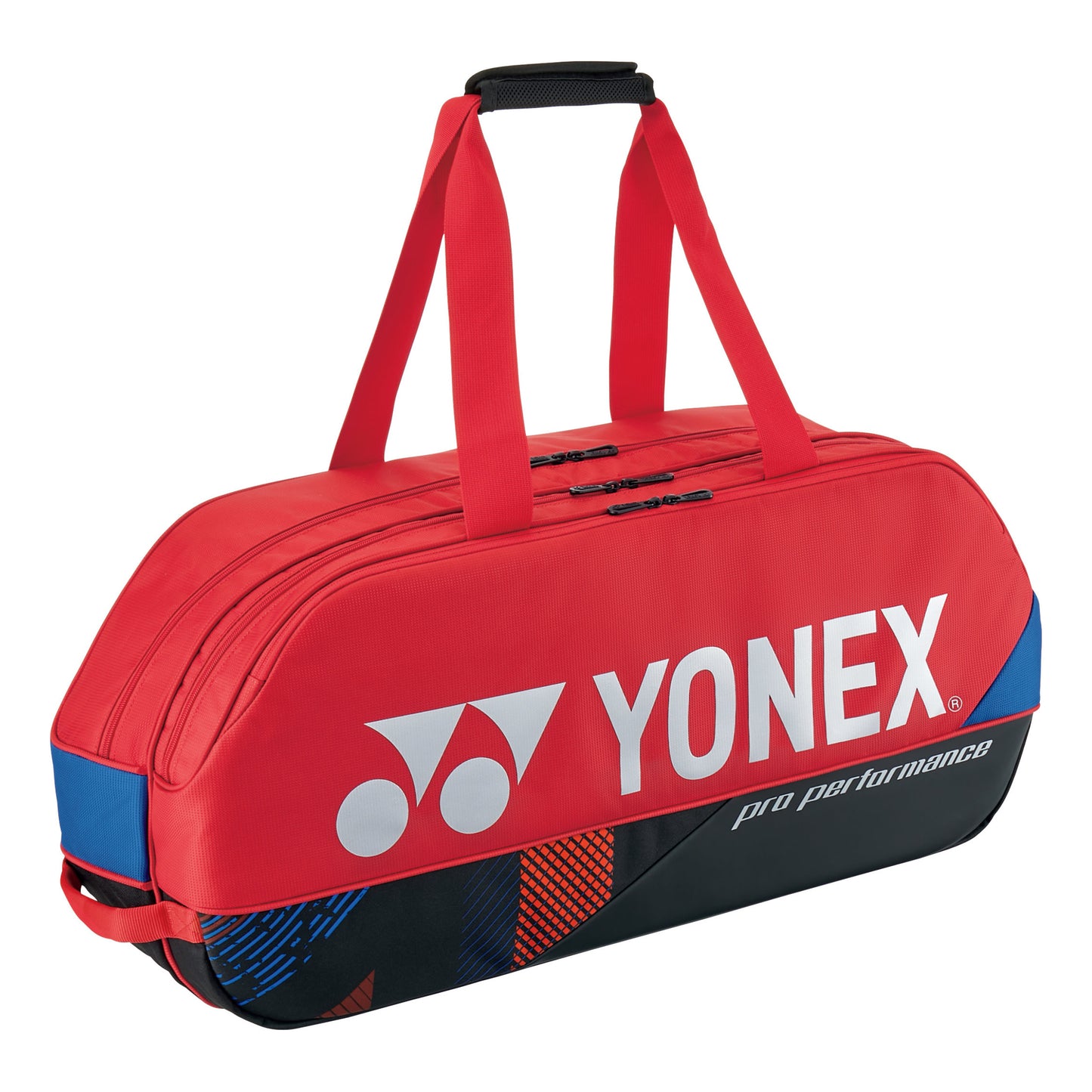 Yonex Pro Tournament Bag Racket Bag 3 Pack-Red,Blue Yonex Pro Tournament Bag Racket Bag 3 Pack-Red,Blue