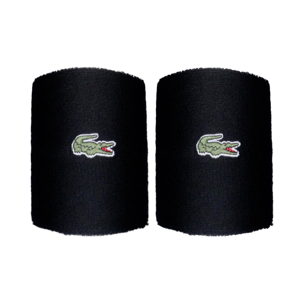 Lacoste Schweißband 2er Pack Unisex - schwarz, grün Lacoste Schweißband 2er Pack Unisex - schwarz, grün