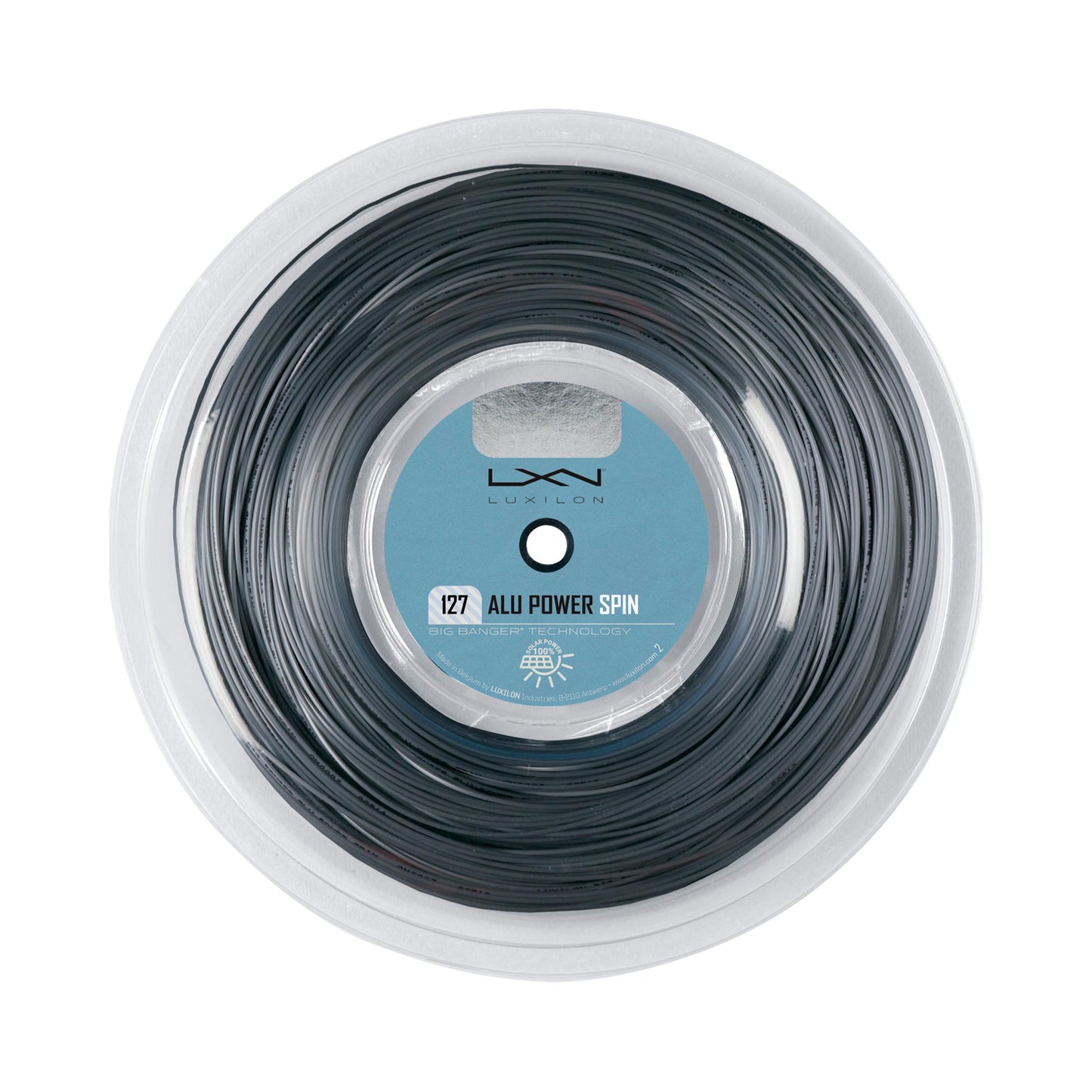 Luxilon Alu Power Spin String Reel 220m-Silver Luxilon Alu Power Spin String Reel 220m-Silver