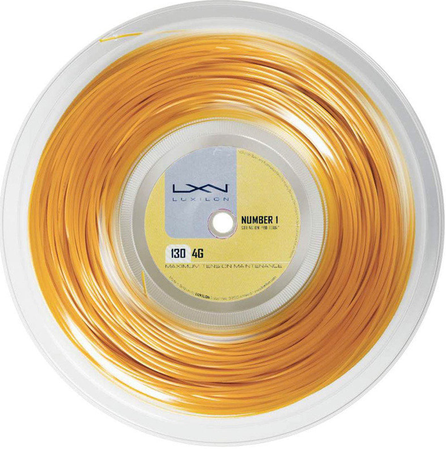 Luxilon 4G String Reel 200m-Gold Luxilon 4G String Reel 200m-Gold