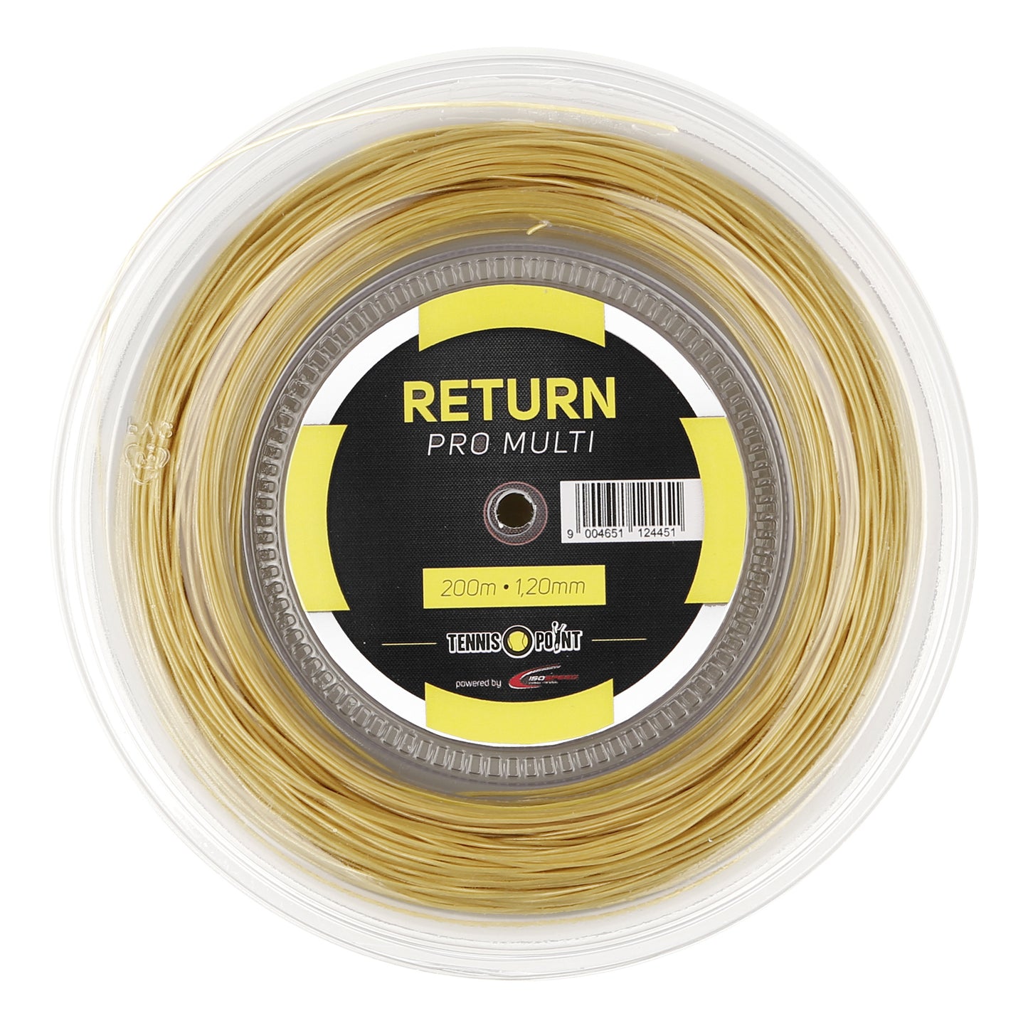 Tennis-Point Return Pro Multi String reel 200m - ecru Tennis-Point Return Pro Multi String reel 200m - ecru