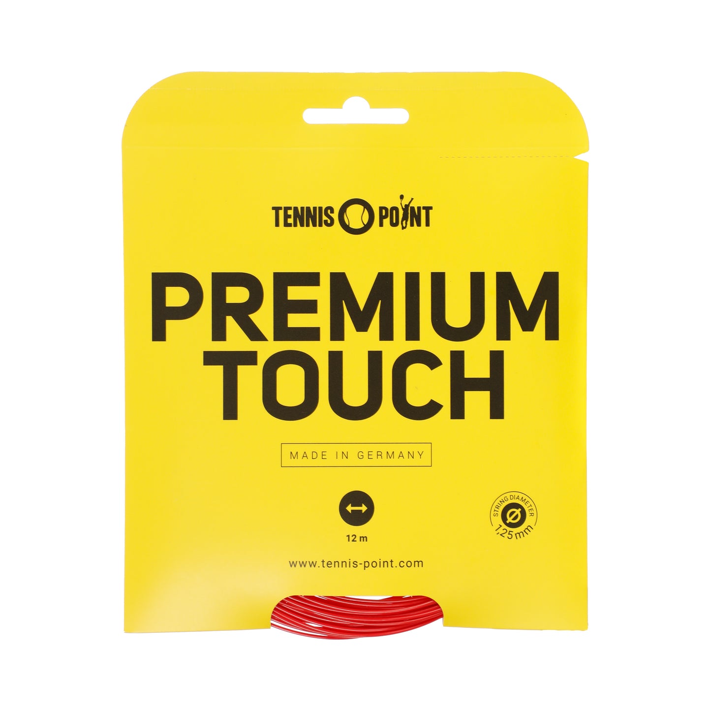 Tennis-Point Premium Touch String Set 12m-Red Tennis-Point Premium Touch String Set 12m-Red