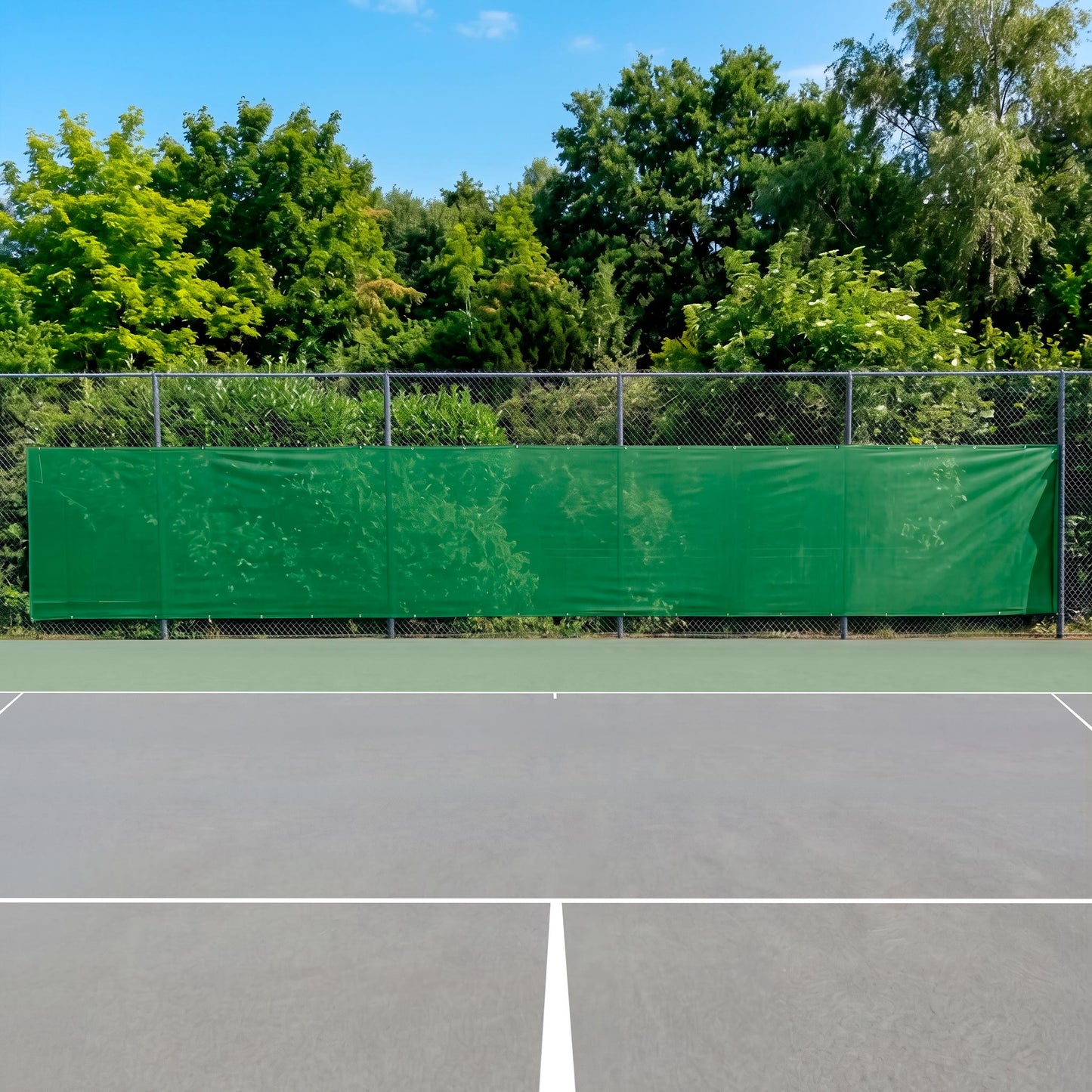Tennis-Point Blanko 12x2m Sichtblende-Grün Tennis-Point Blanko 12x2m Sichtblende-Grün