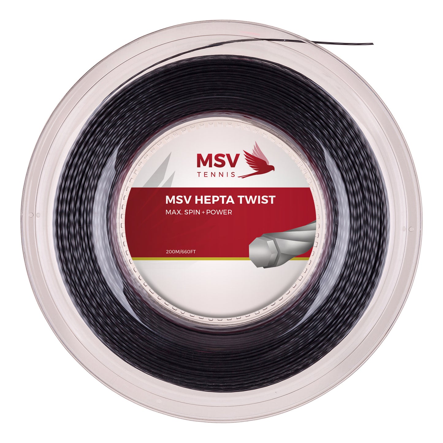 MSV Hepta-Twist String Reel 200m-Anthracite MSV Hepta-Twist String Reel 200m-Anthracite