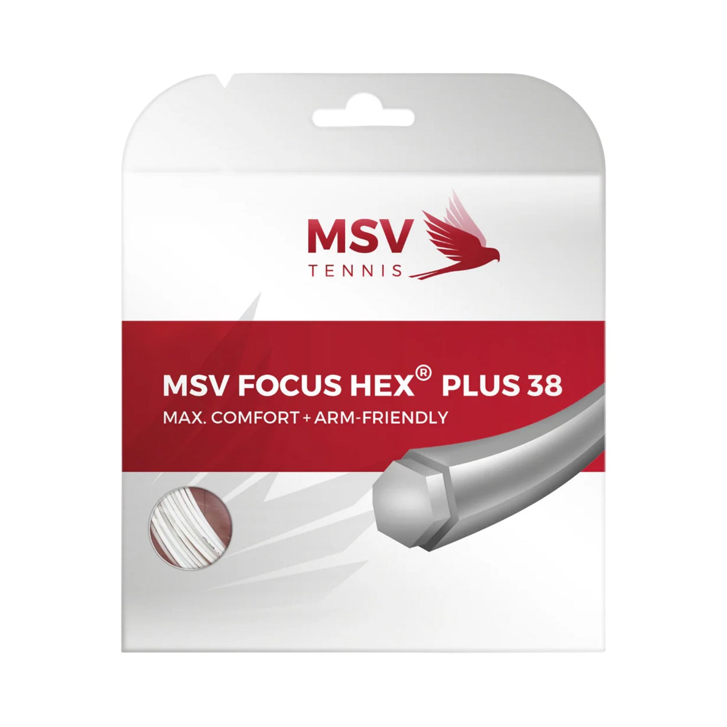 MSV Focus-HEX plus 38 String set 12m - white MSV Focus-HEX plus 38 String set 12m - white