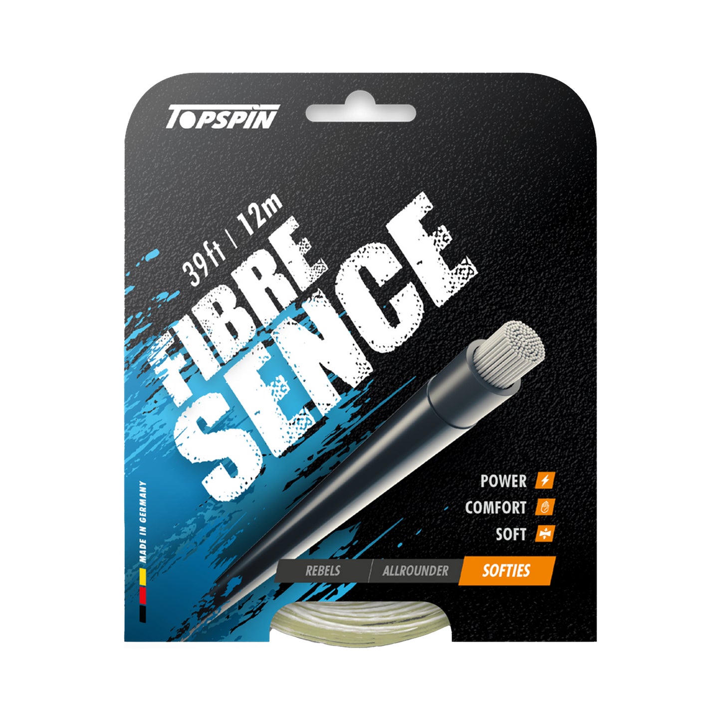 Topspin Fibre Sence 12m String Set-Ecru Topspin Fibre Sence 12m String Set-Ecru