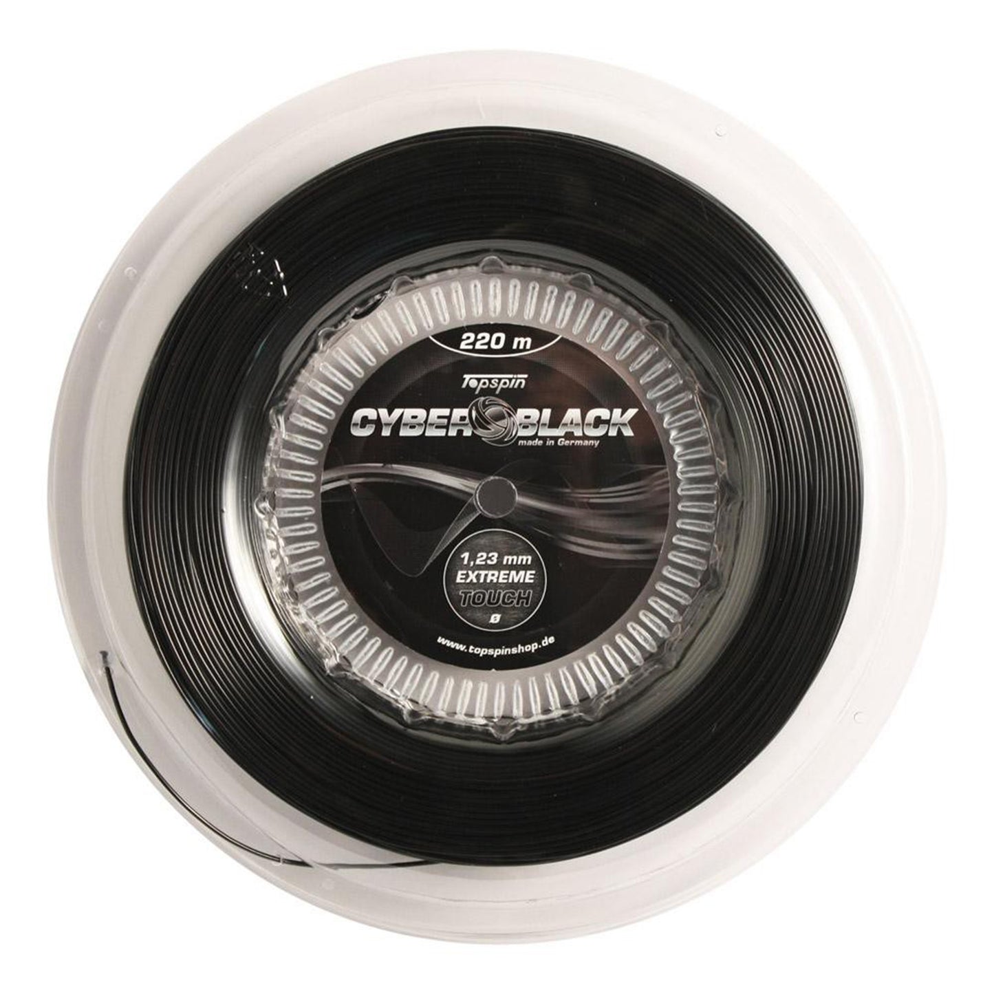 Topspin Cyber Black 220m String Reel-Black Topspin Cyber Black 220m String Reel-Black