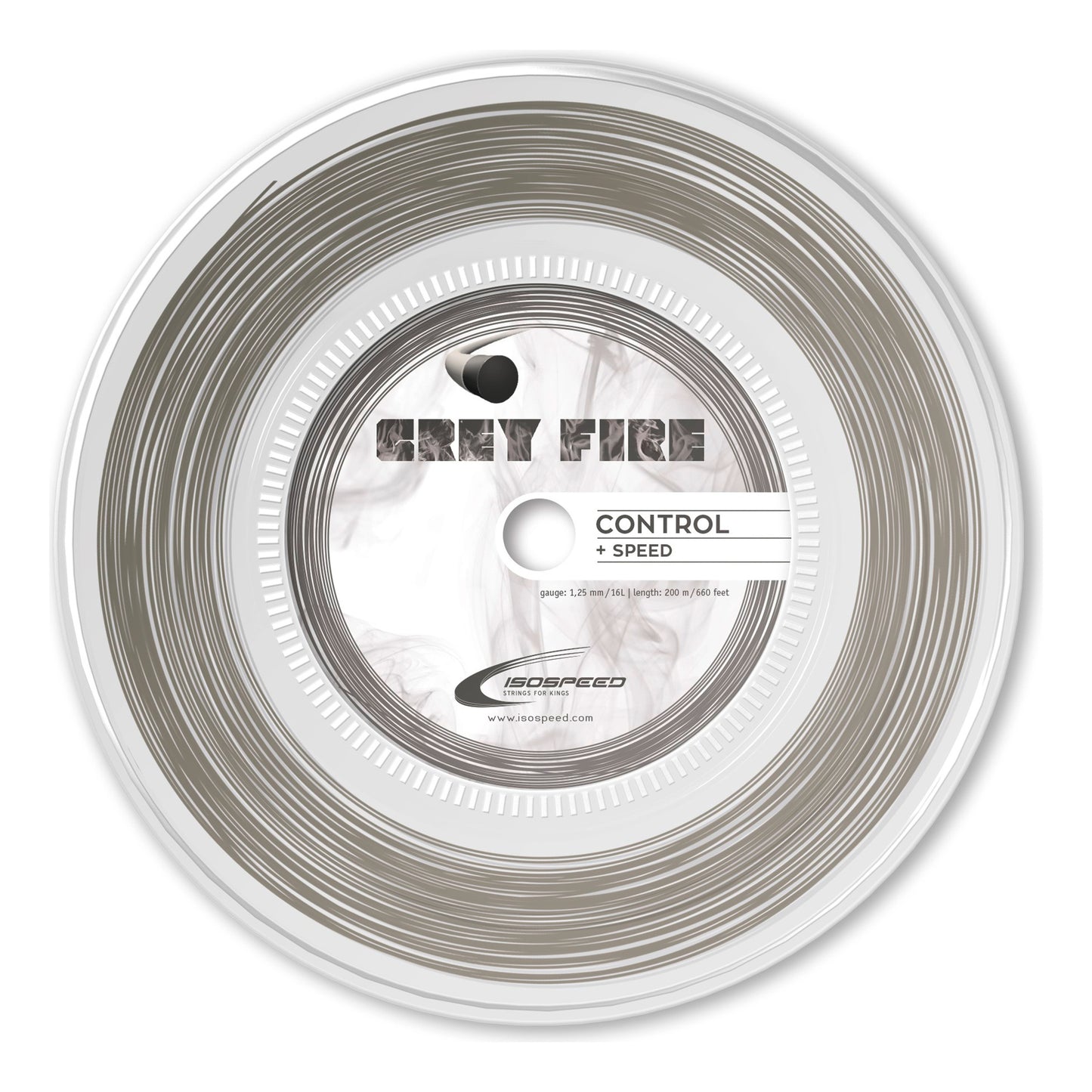 Isospeed Grey Fire String Reel 200m-Grey Isospeed Grey Fire String Reel 200m-Grey