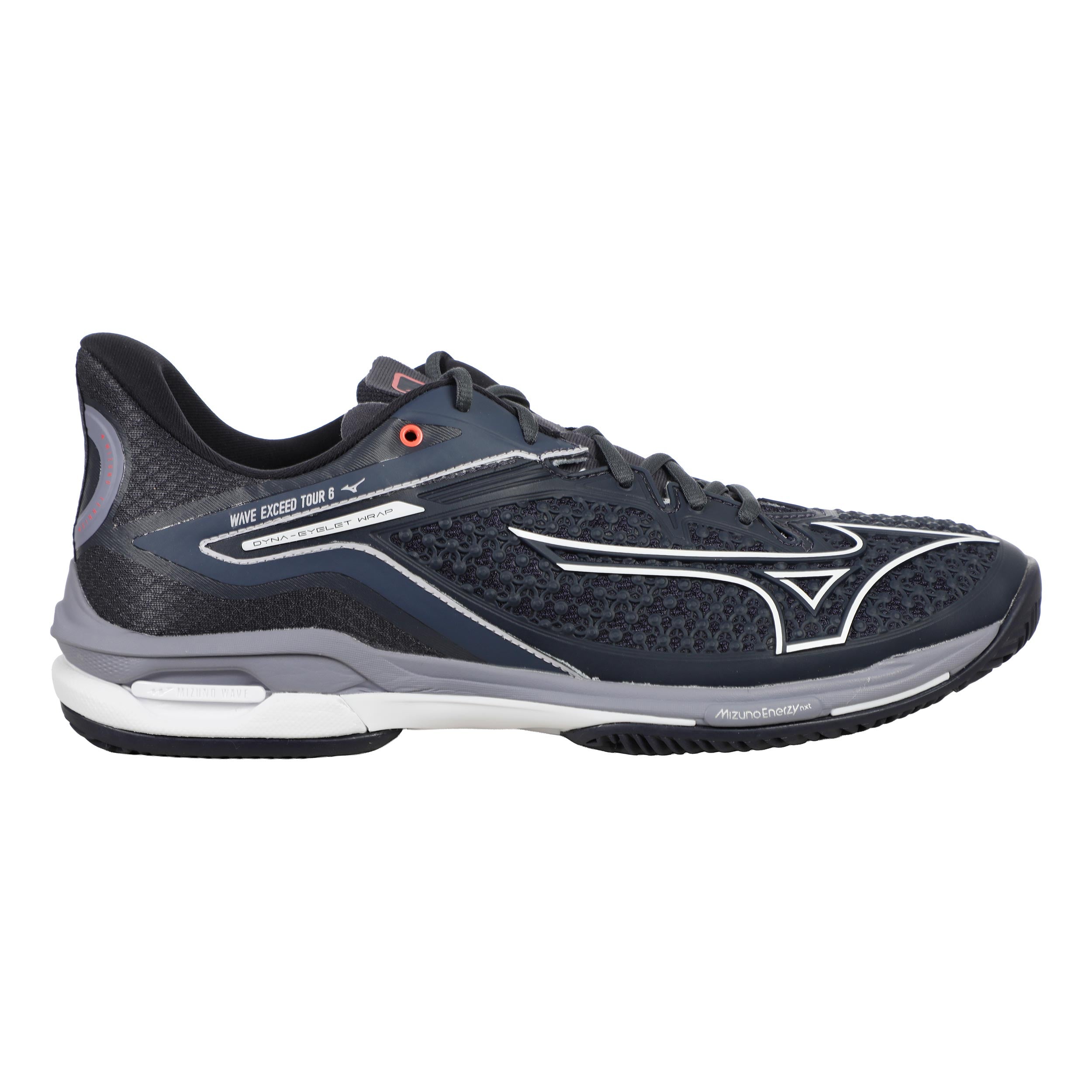 Wave Exceed Tour 6 Clay Court Shoe Men-Grey,White | Tennis-Point