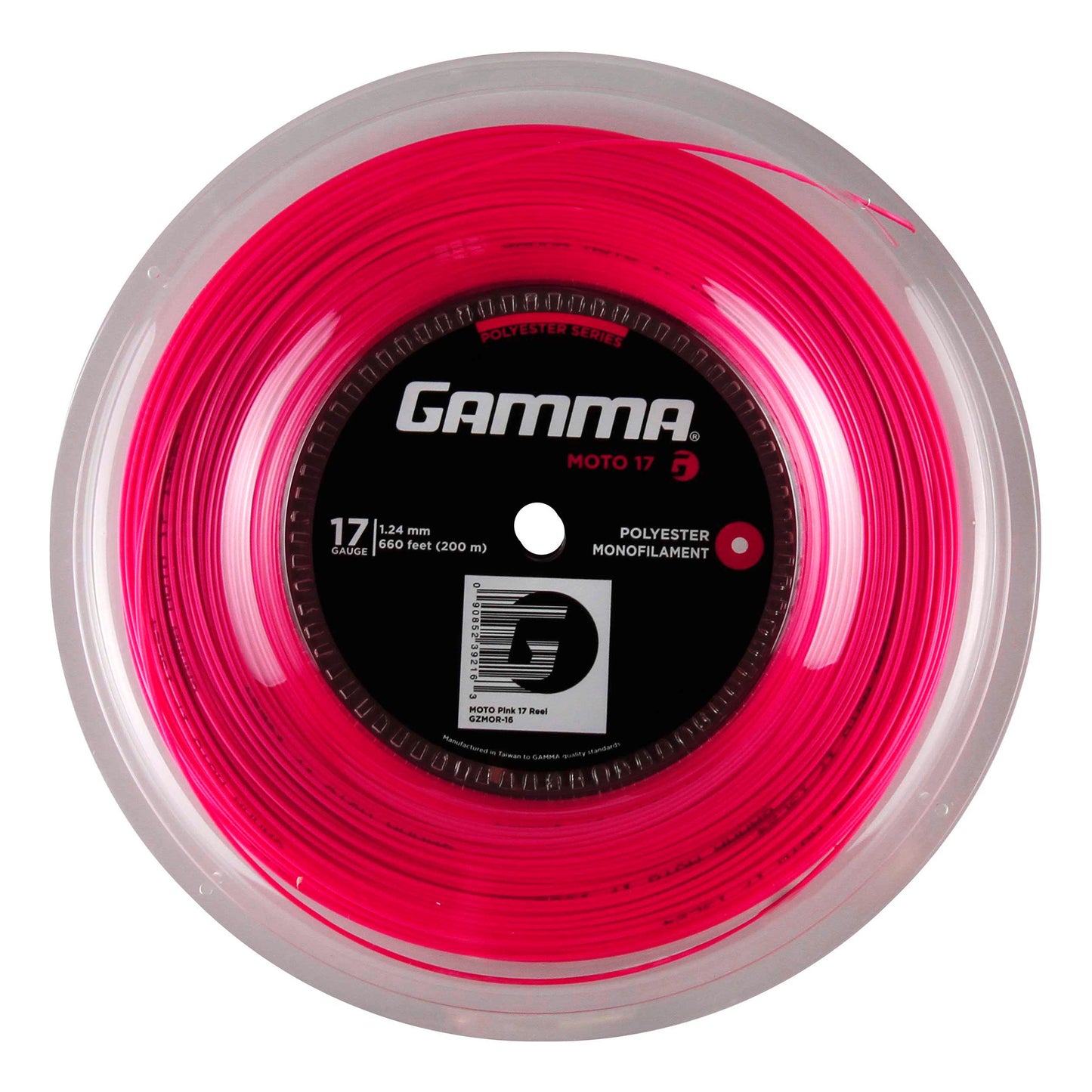 Gamma Moto String Reel 200m-Pink Gamma Moto String Reel 200m-Pink