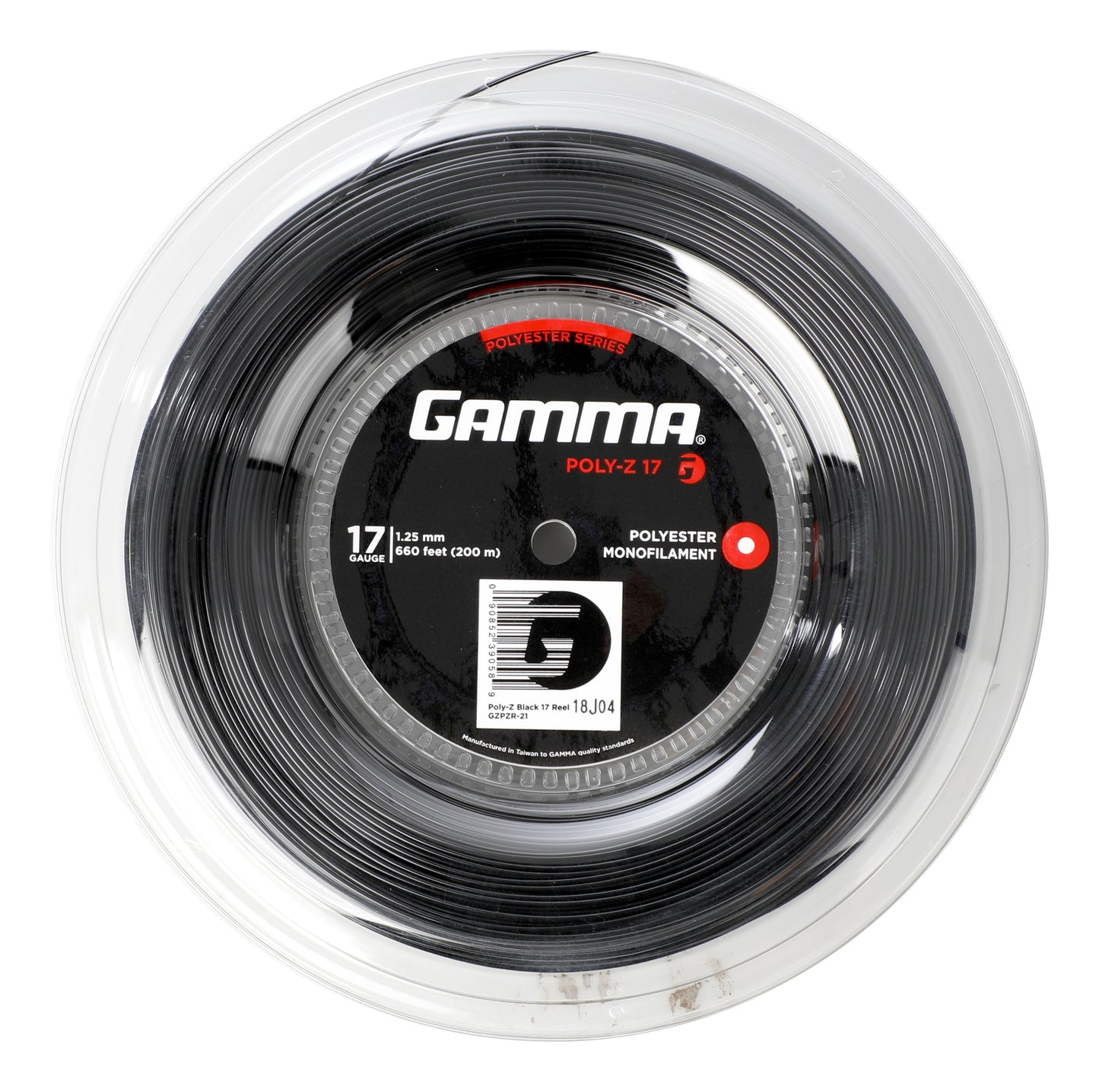 Gamma Poly Z String Reel-Black Gamma Poly Z String Reel-Black