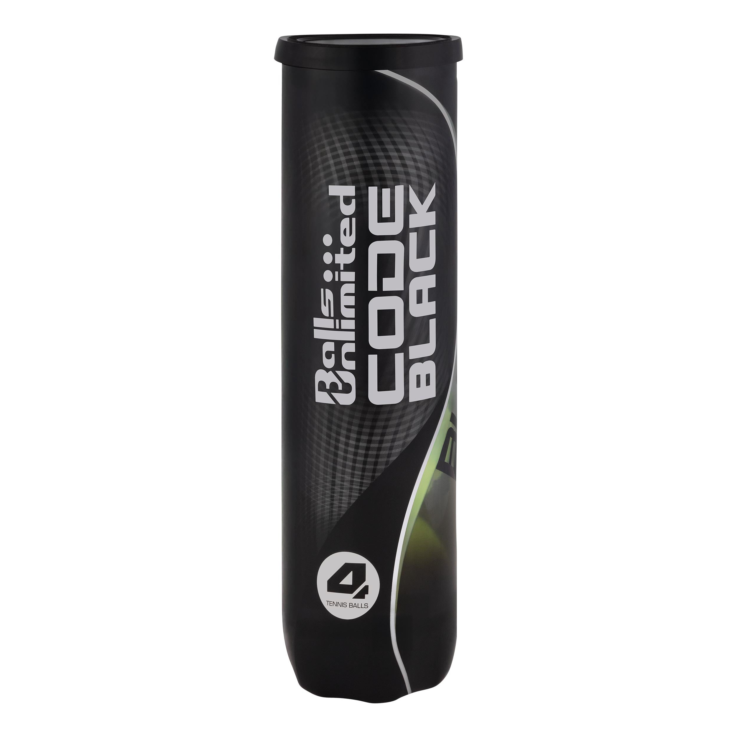 Code Black 4 Ball Tube | Tennis-Point