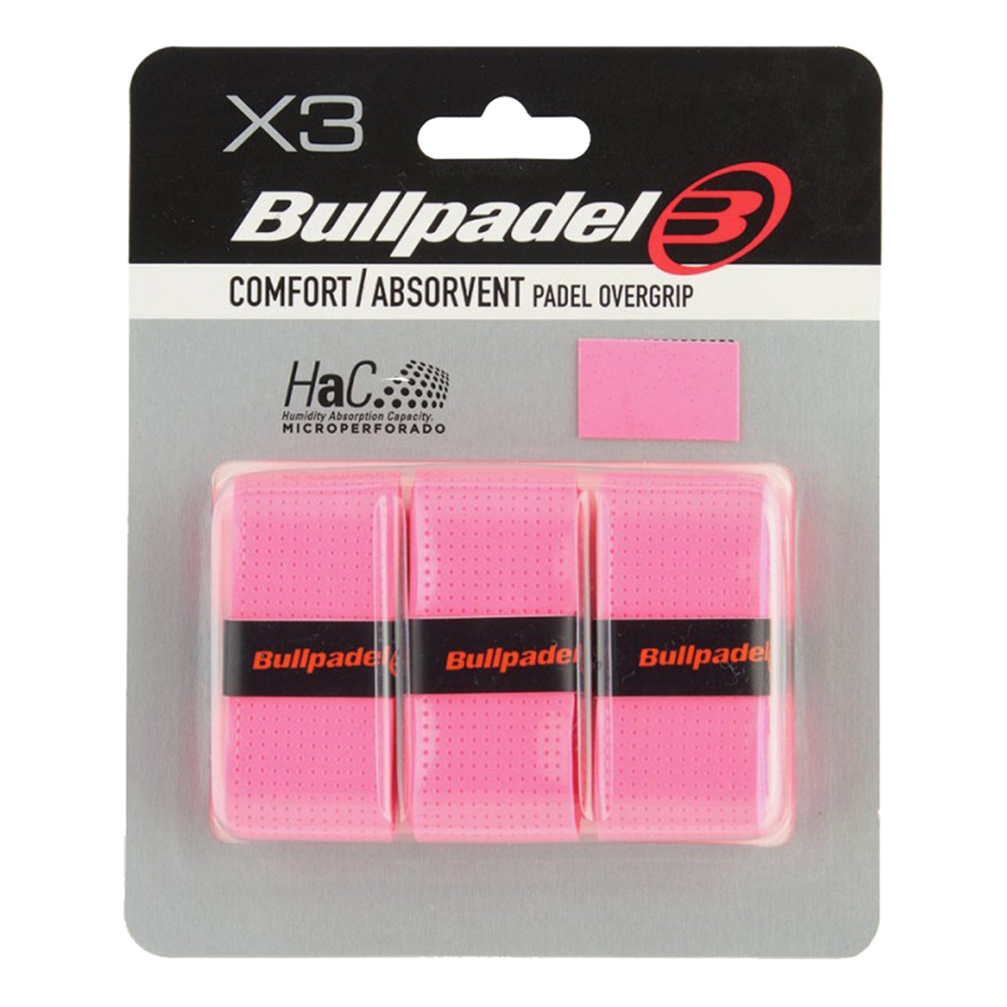 Bullpadel GB-1201 COMFORT ABSORBENT-Neon Pink Bullpadel GB-1201 COMFORT ABSORBENT-Neon Pink