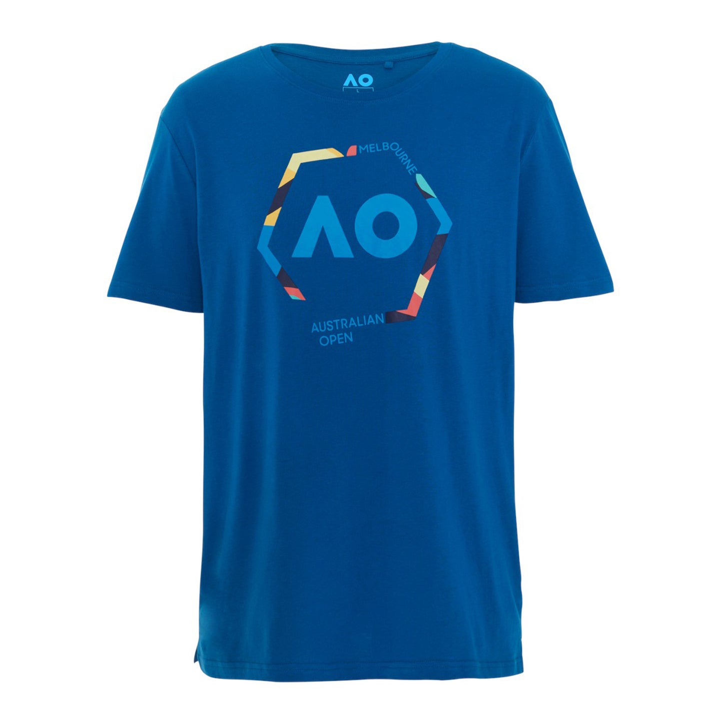 Australian Open Round Logo T-Shirt Men - blue, multicoloured Australian Open Round Logo T-Shirt Men - blue, multicoloured