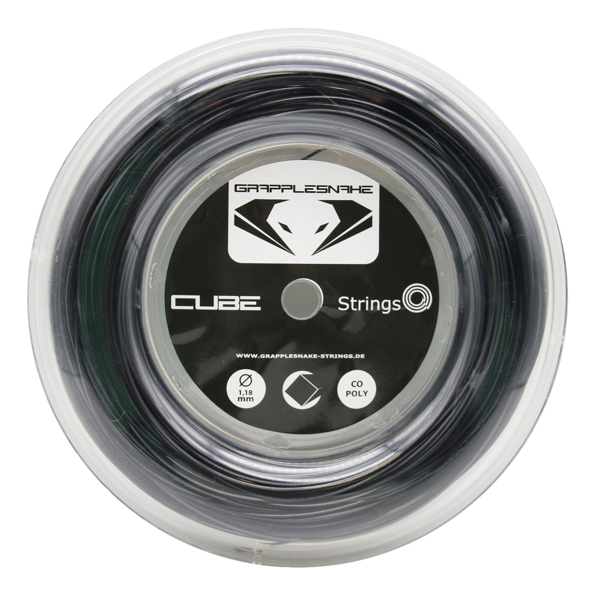 Grapplesnake Cube String reel 200m - black Grapplesnake Cube String reel 200m - black