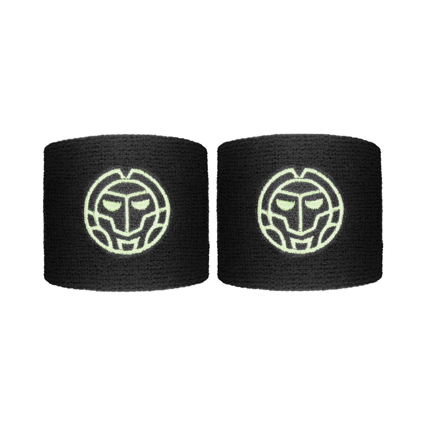 BIDI BADU Night Flash Schweißband 2er Pack kurz - schwarz, weiß BIDI BADU Night Flash Schweißband 2er Pack kurz - schwarz, weiß