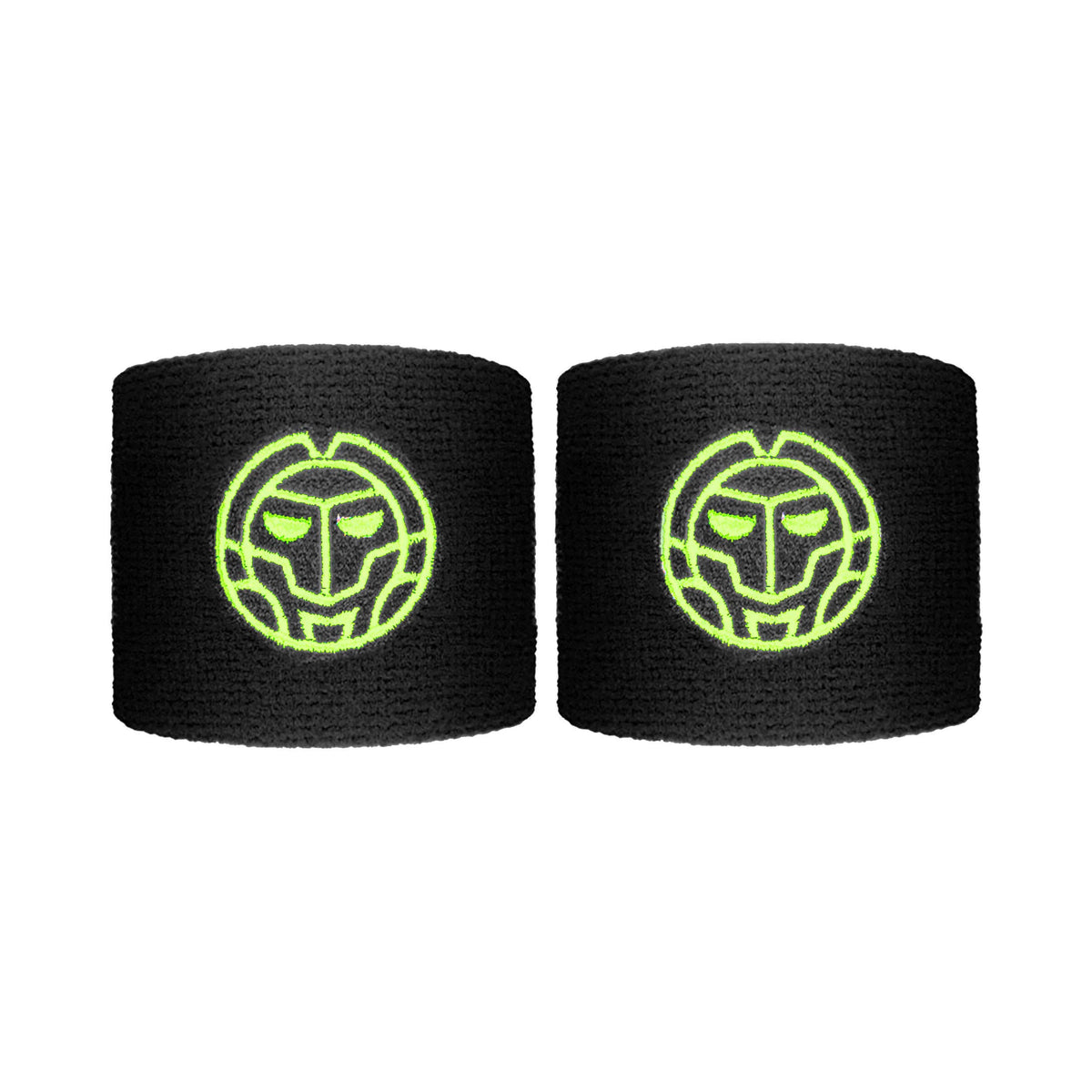 BIDI BADU Night Flash Wristband 2 Pack short - black, neon yellow BIDI BADU Night Flash Wristband 2 Pack short - black, neon yellow