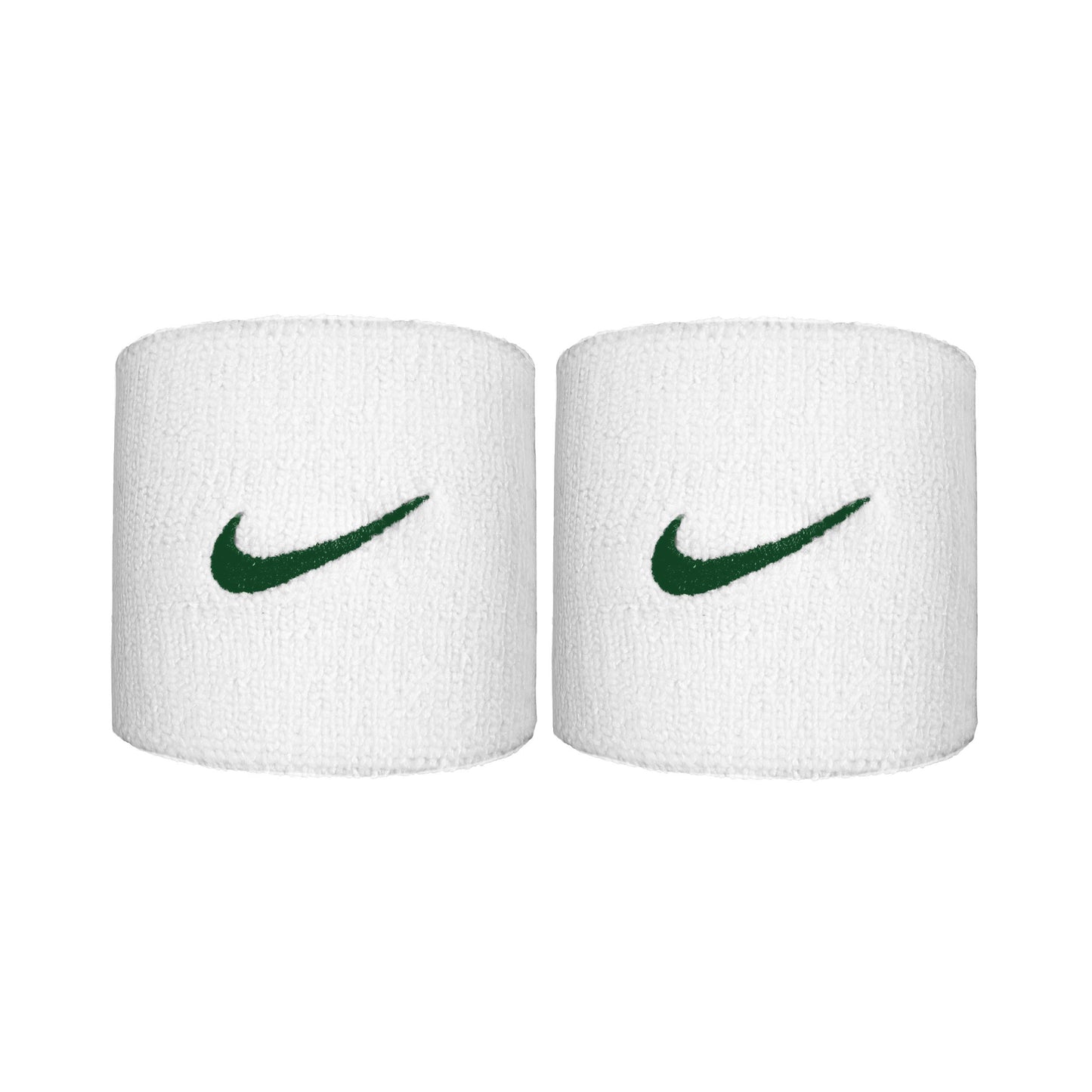 Nike Premier Wristband 2 Pack Men - white, dark green Nike Premier Wristband 2 Pack Men - white, dark green